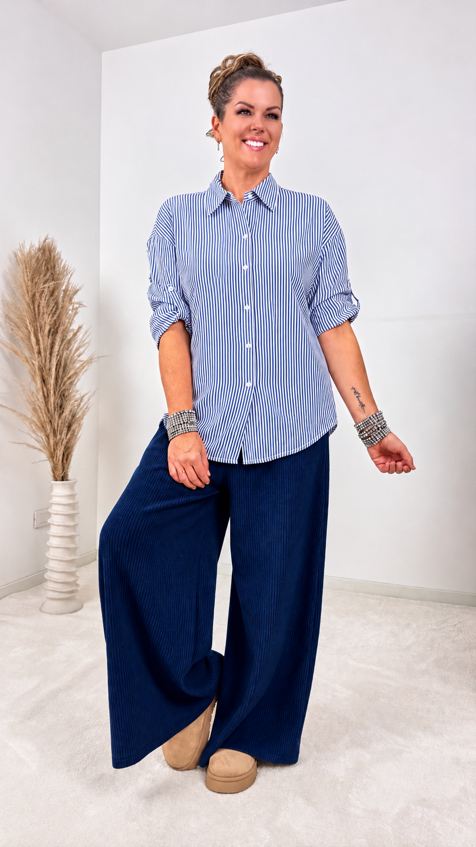 Bluse Serafina *Dunkelblau*