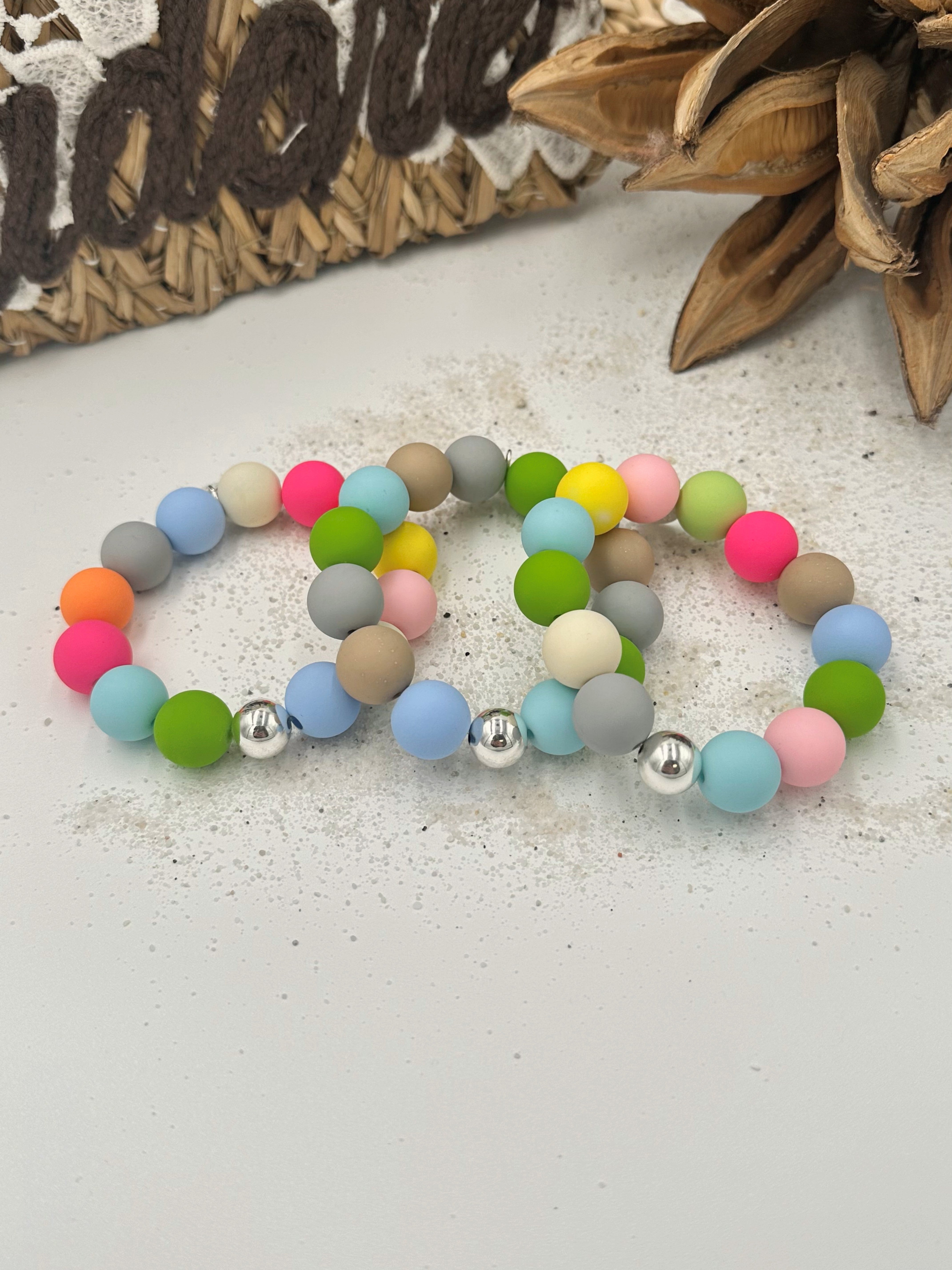 Perlenarmband Nice Matt (11 Farben) - Power of Princess