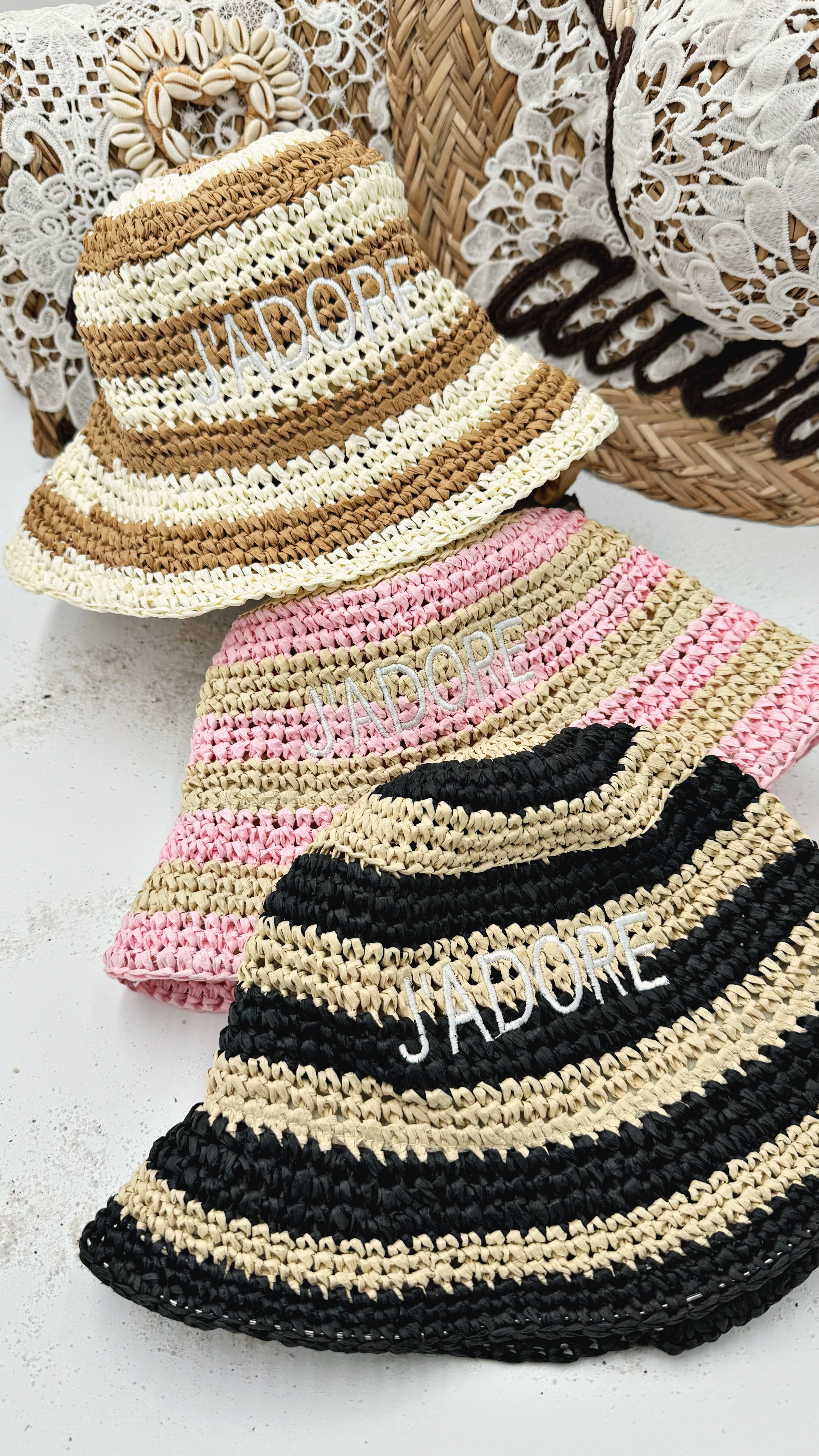 Sommerhut Modern Stripes (3 Farben) - Power of Princess