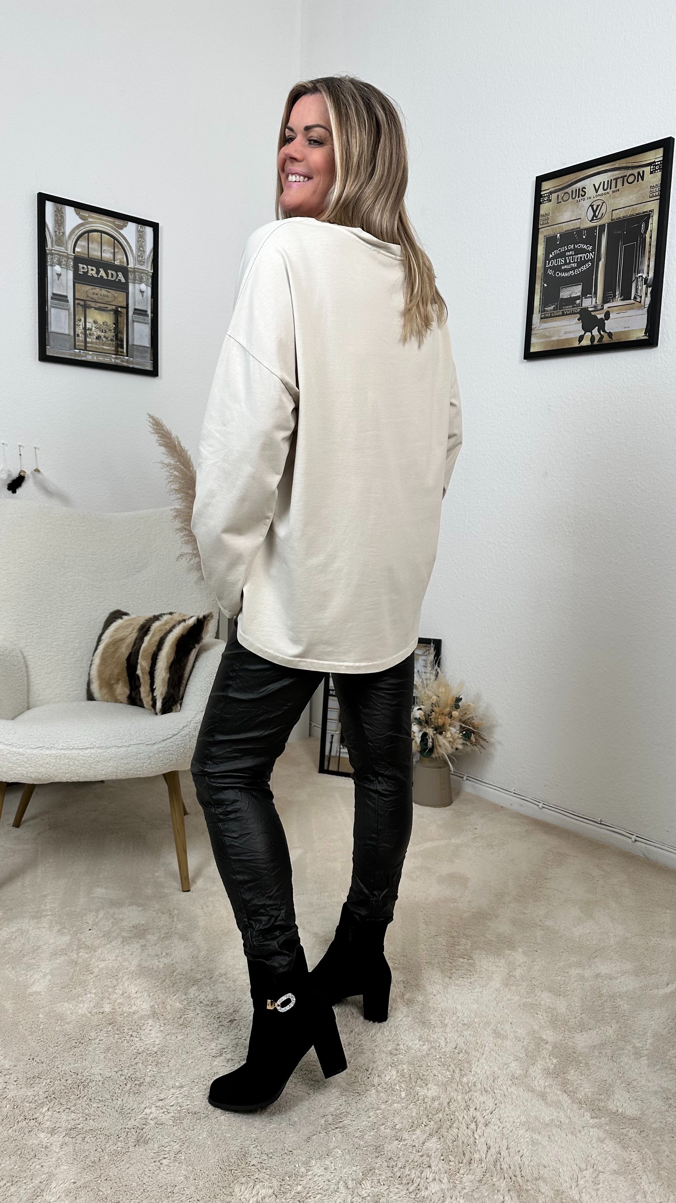 Langarmshirt Power of Princess (3 Farben) - Power of Princess