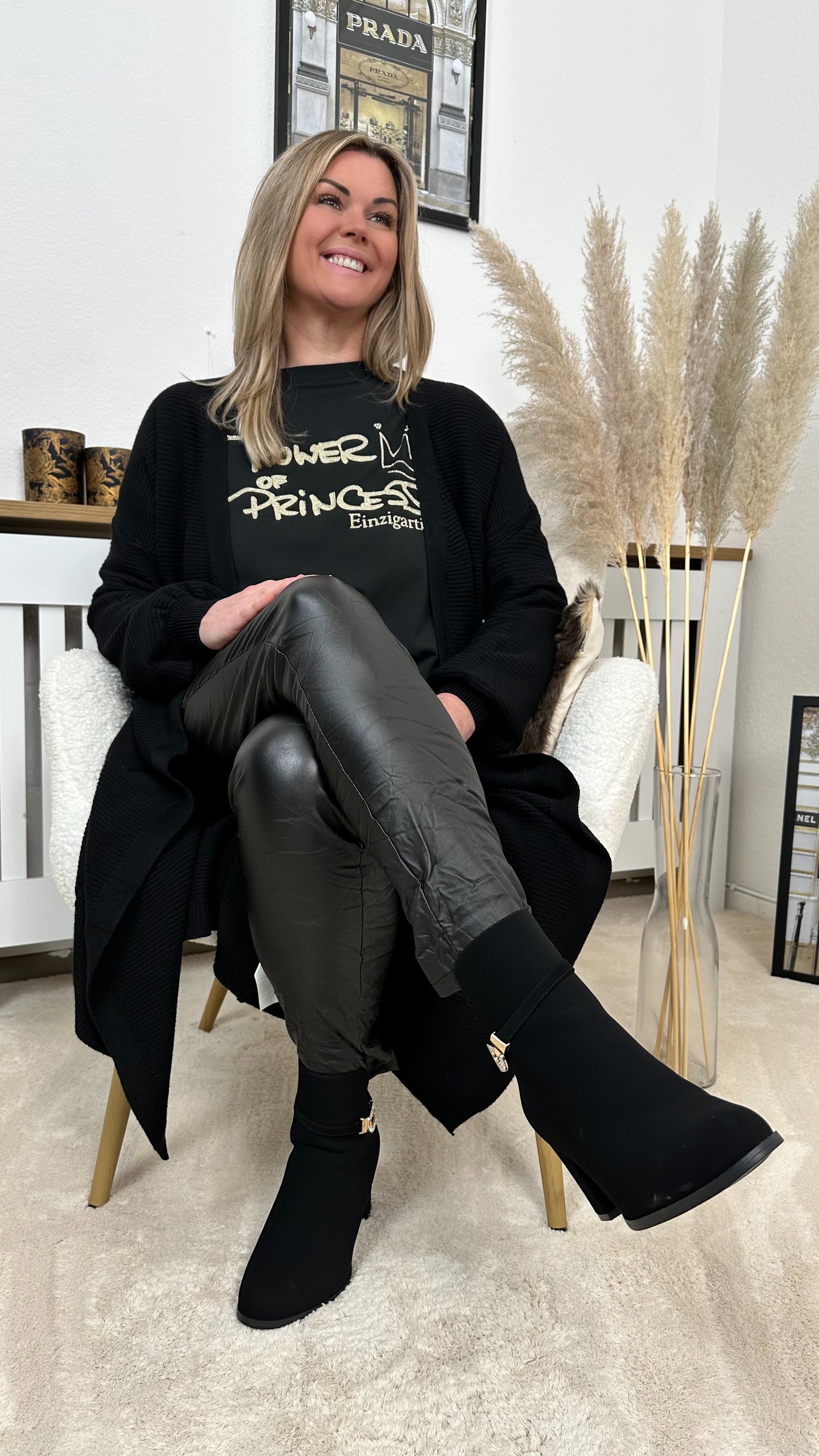 Langarmshirt Power of Princess (3 Farben) - Power of Princess