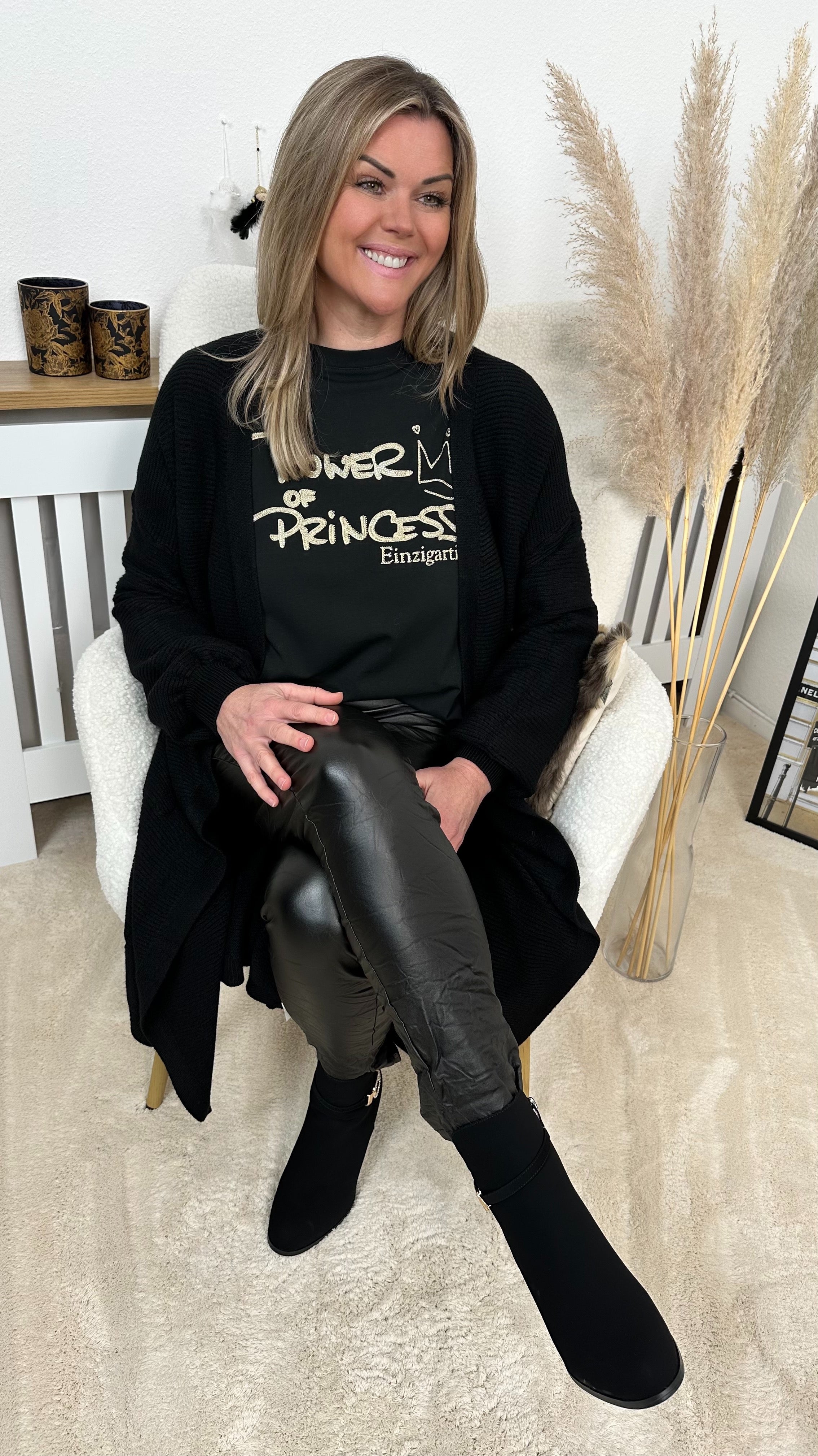 Langarmshirt Power of Princess (3 Farben) - Power of Princess