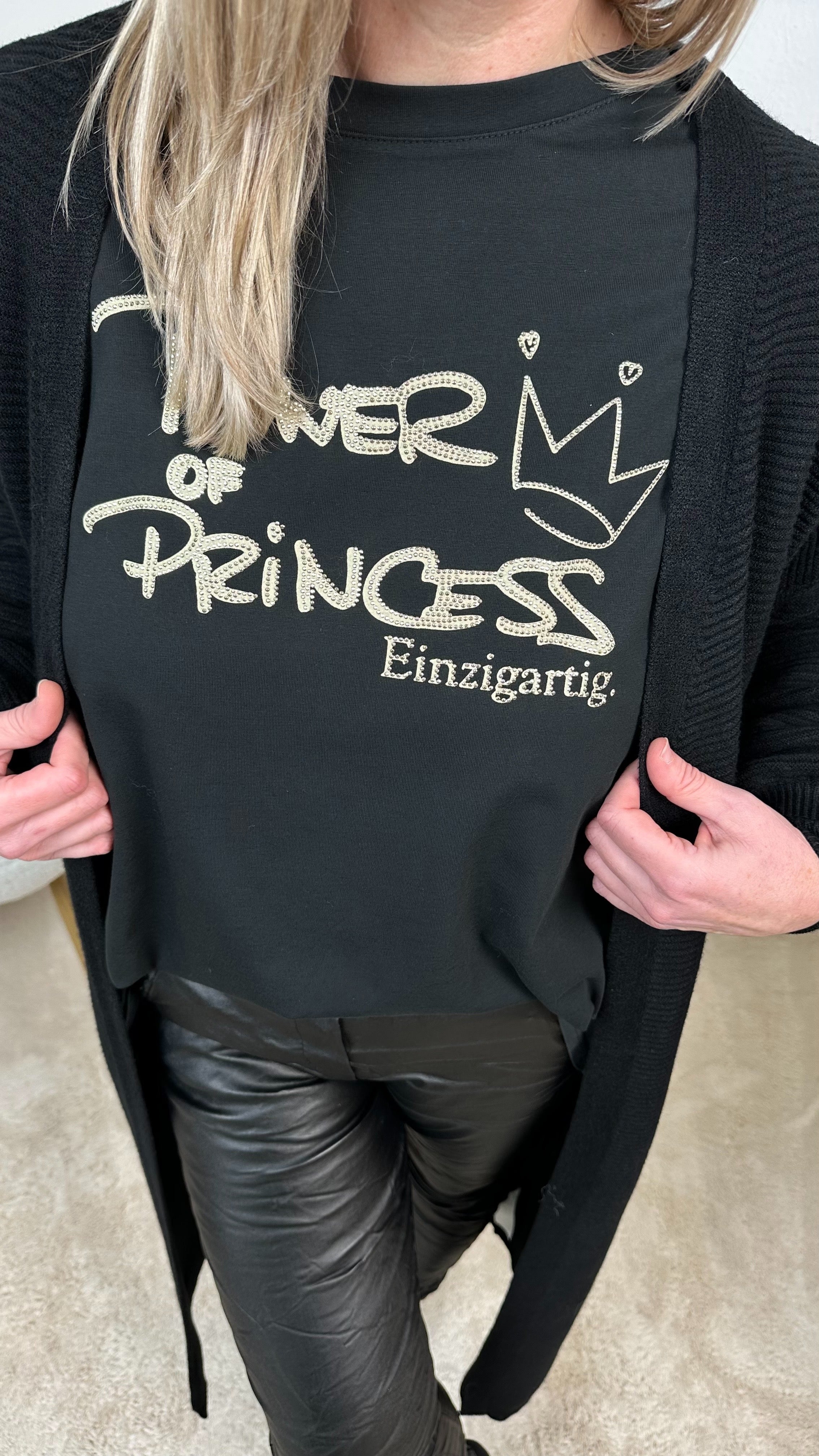 Langarmshirt Power of Princess (3 Farben) - Power of Princess