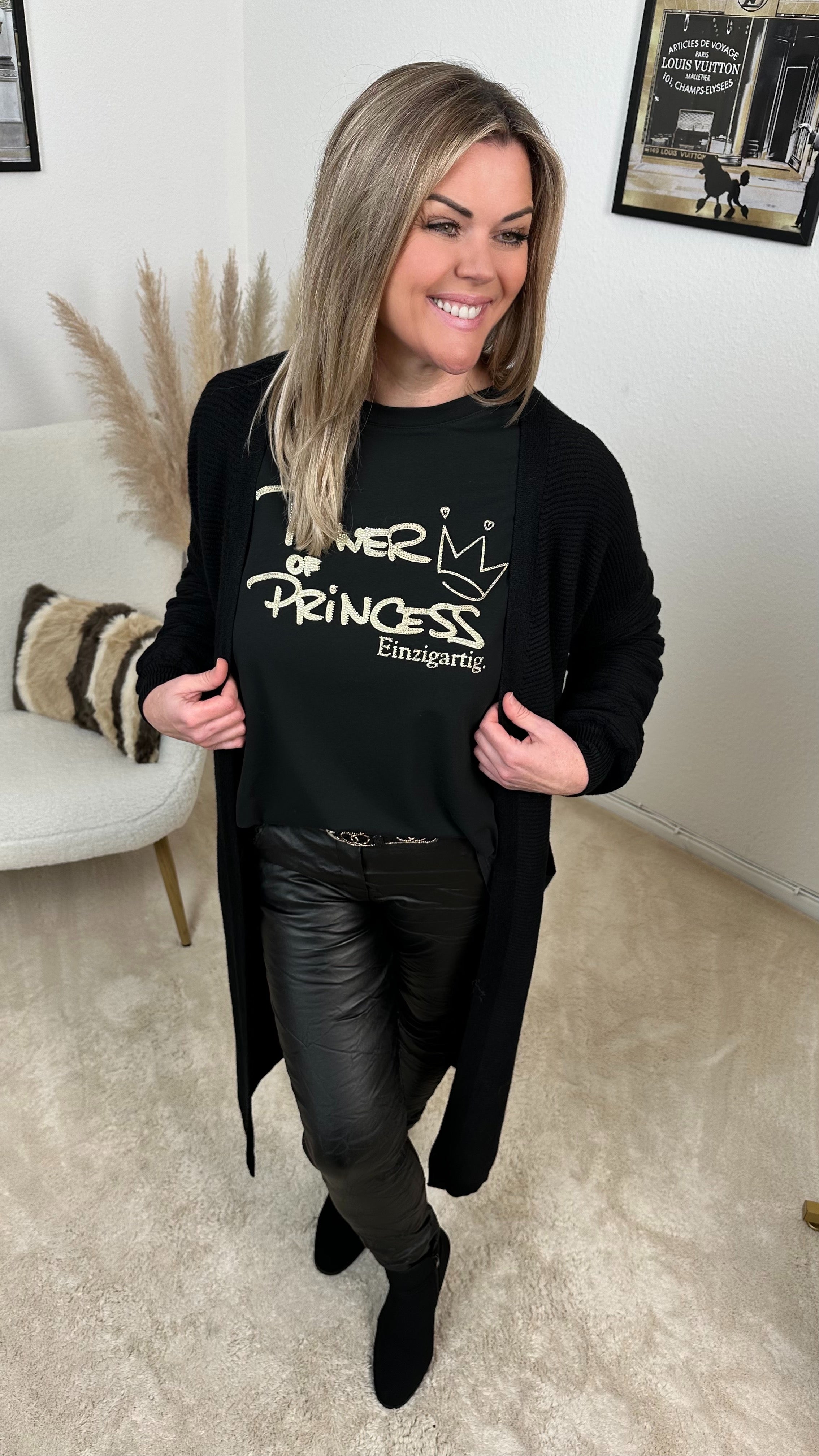 Langarmshirt Power of Princess (3 Farben) - Power of Princess