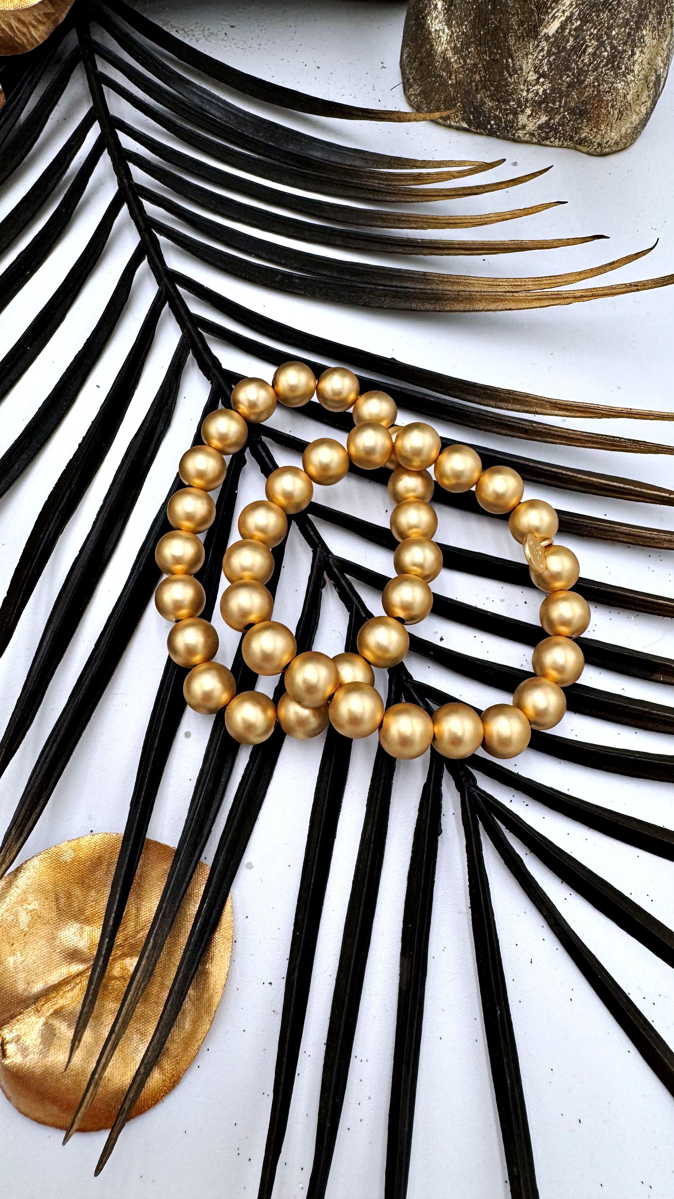 Perlenarmband Luxe Pearl (2 Farben) - Power of Princess