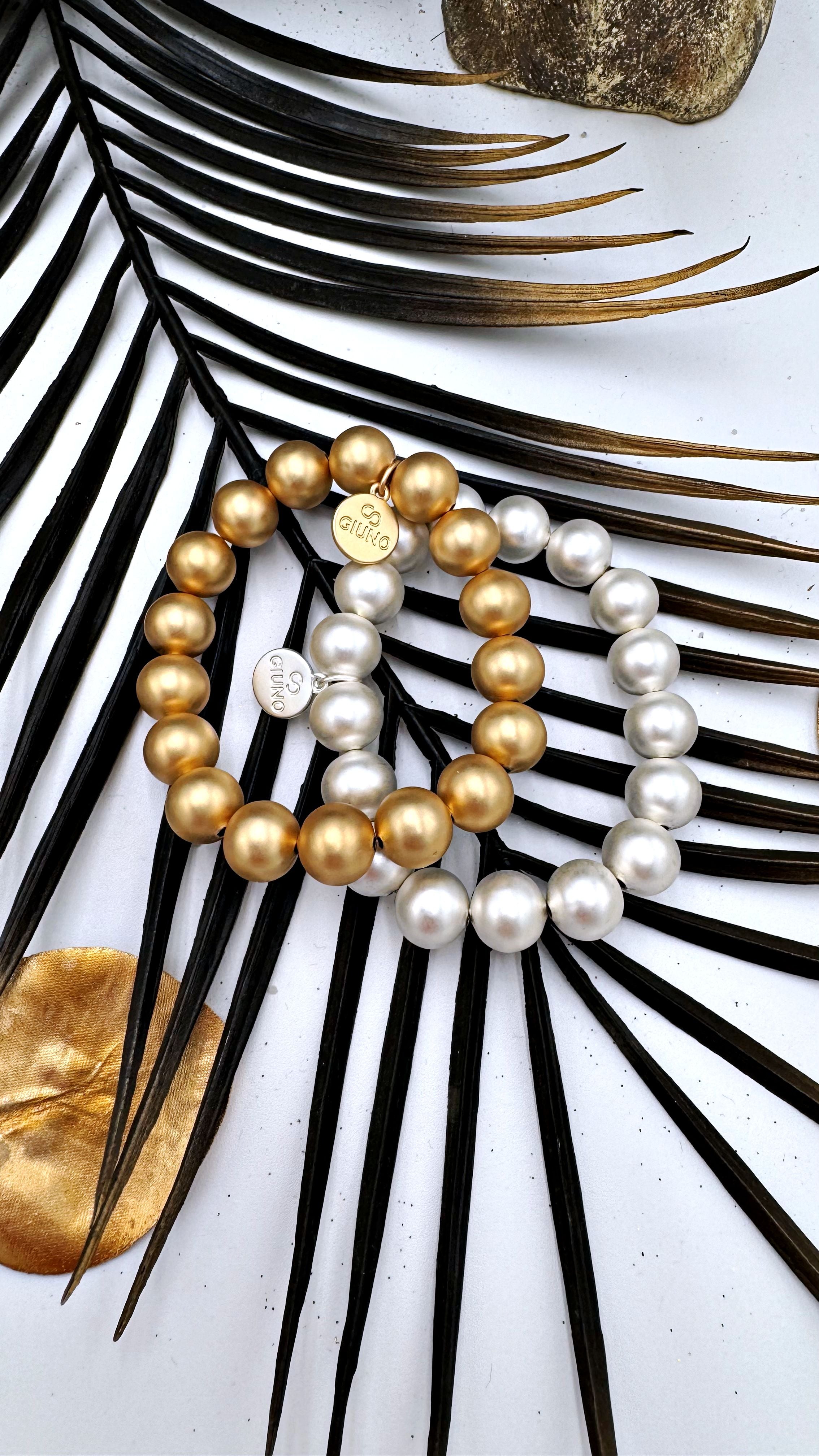 Perlenarmband Luxe Pearl (2 Farben) - Power of Princess