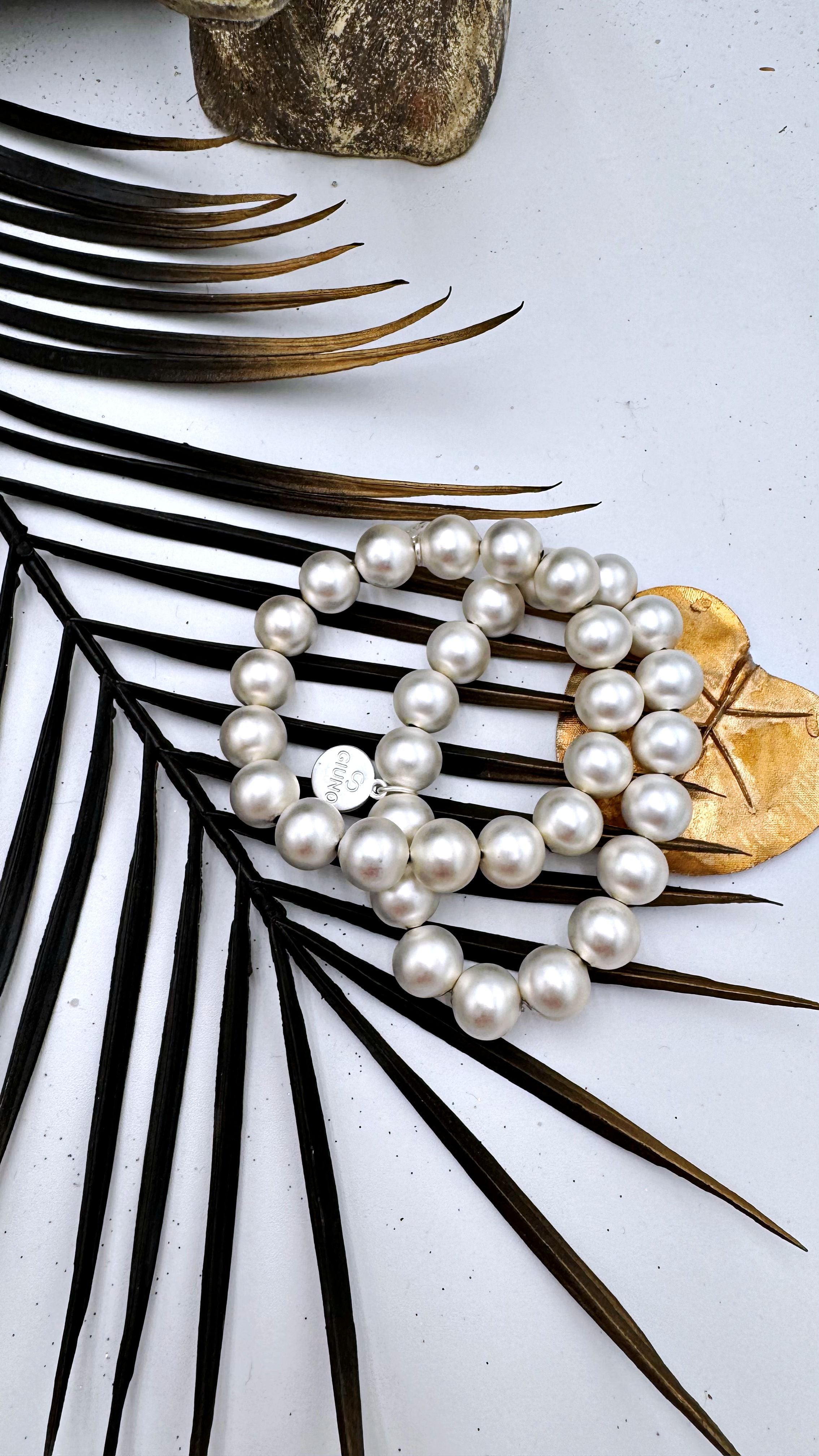 Perlenarmband Luxe Pearl (2 Farben) - Power of Princess