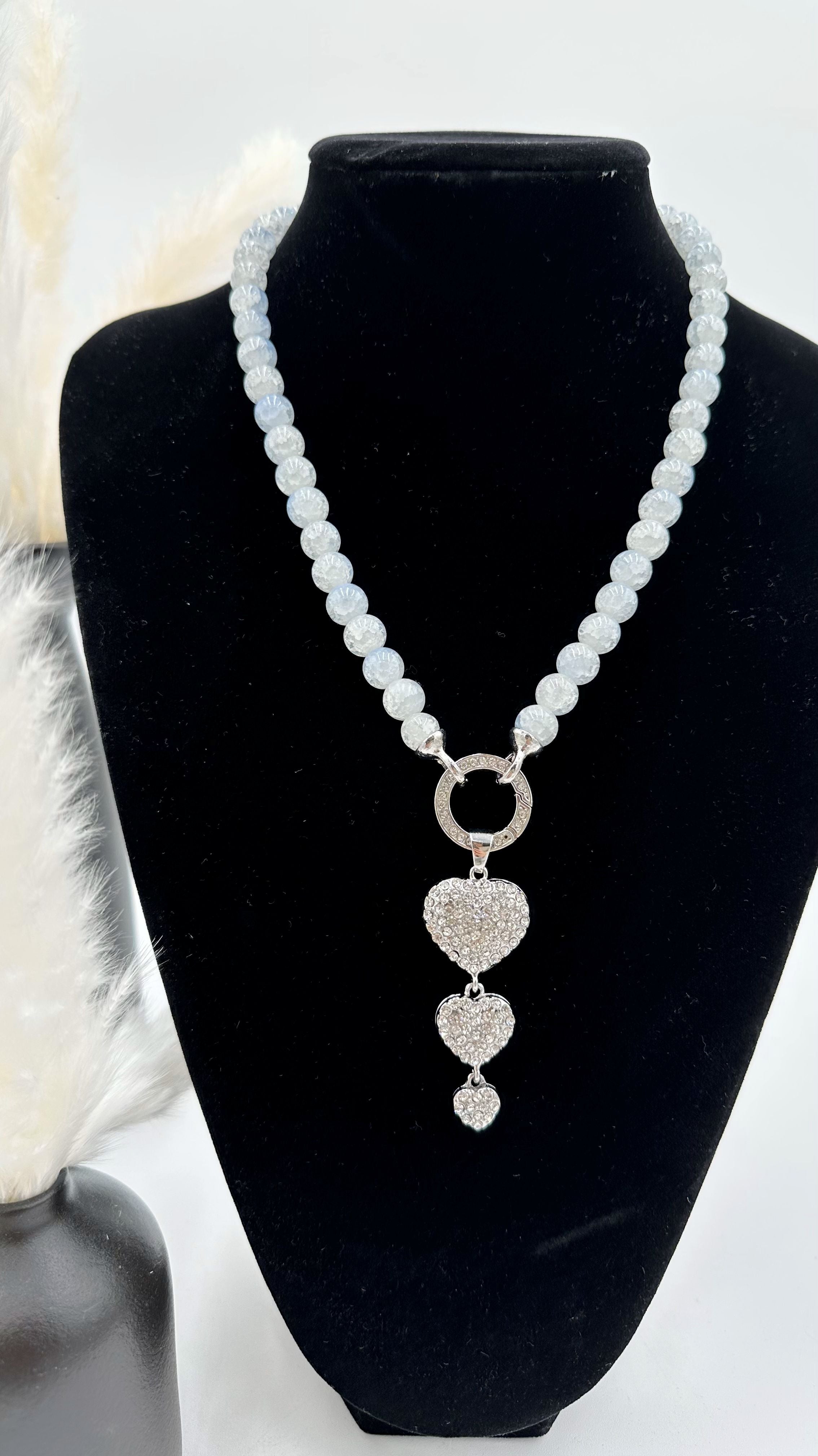 Halskette Three Hearts (3 Farben) - Power of Princess