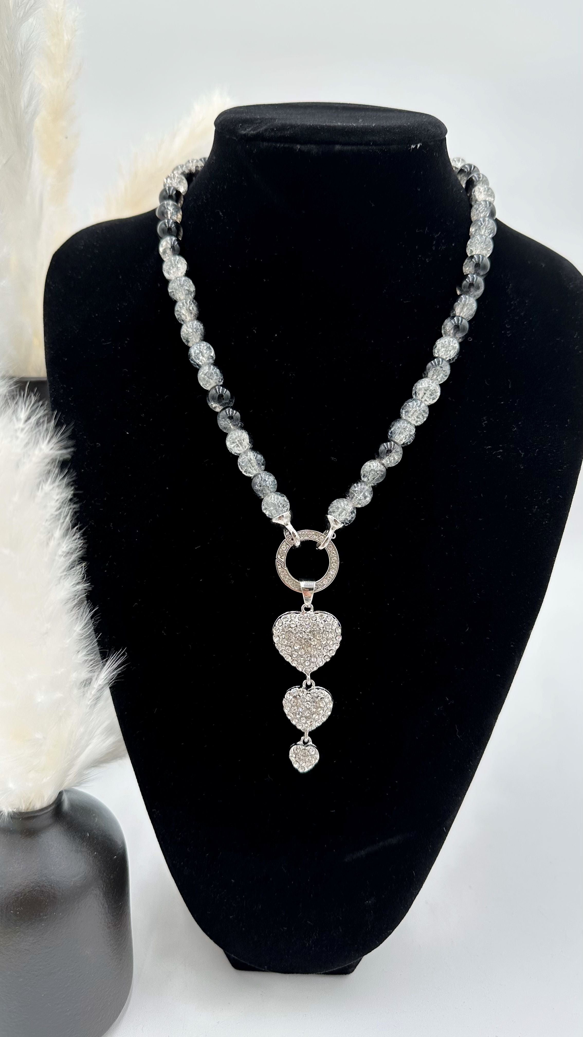 Halskette Three Hearts (3 Farben) - Power of Princess