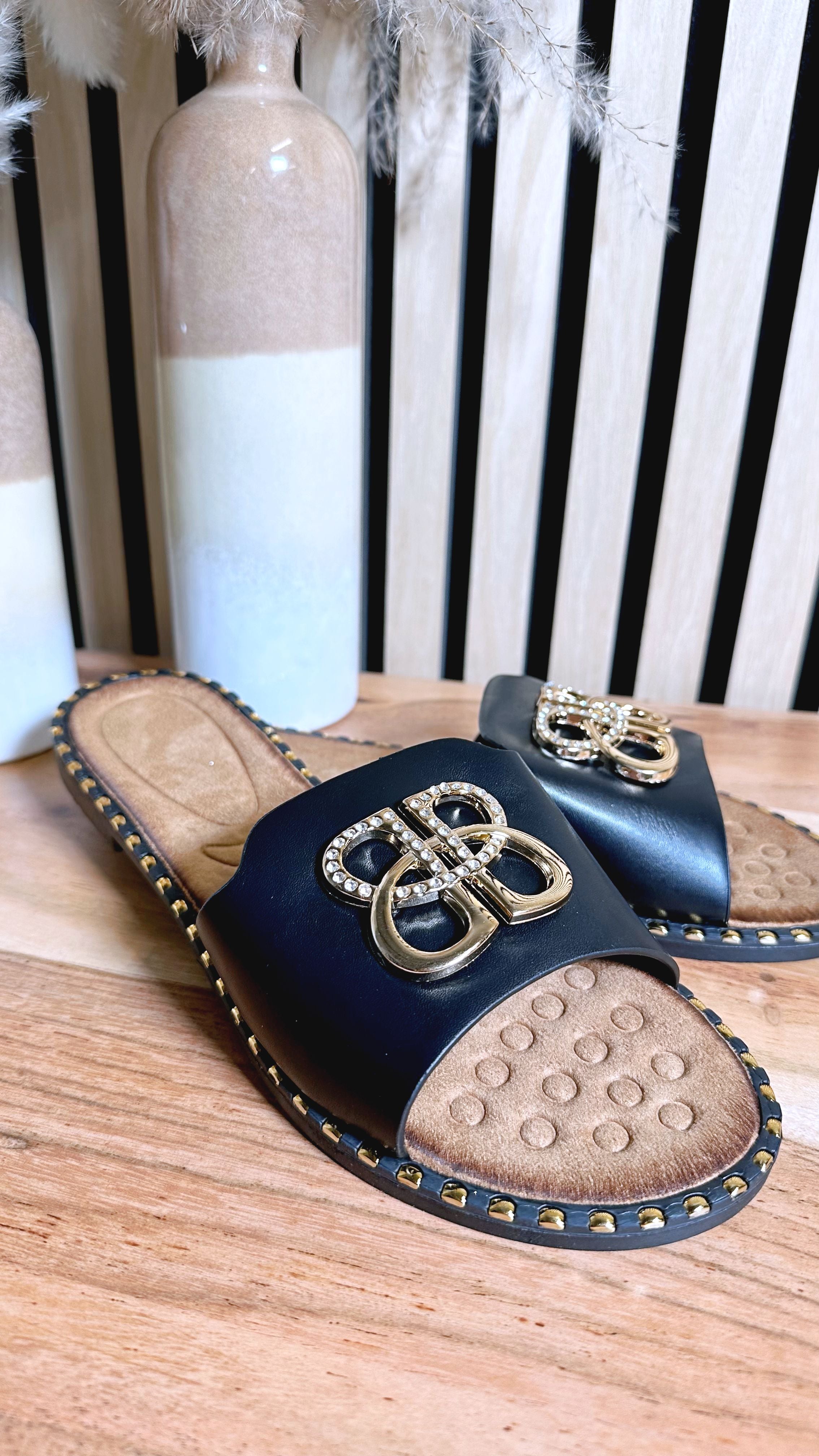 Sandale Zahara *Schwarz* - Power of Princess