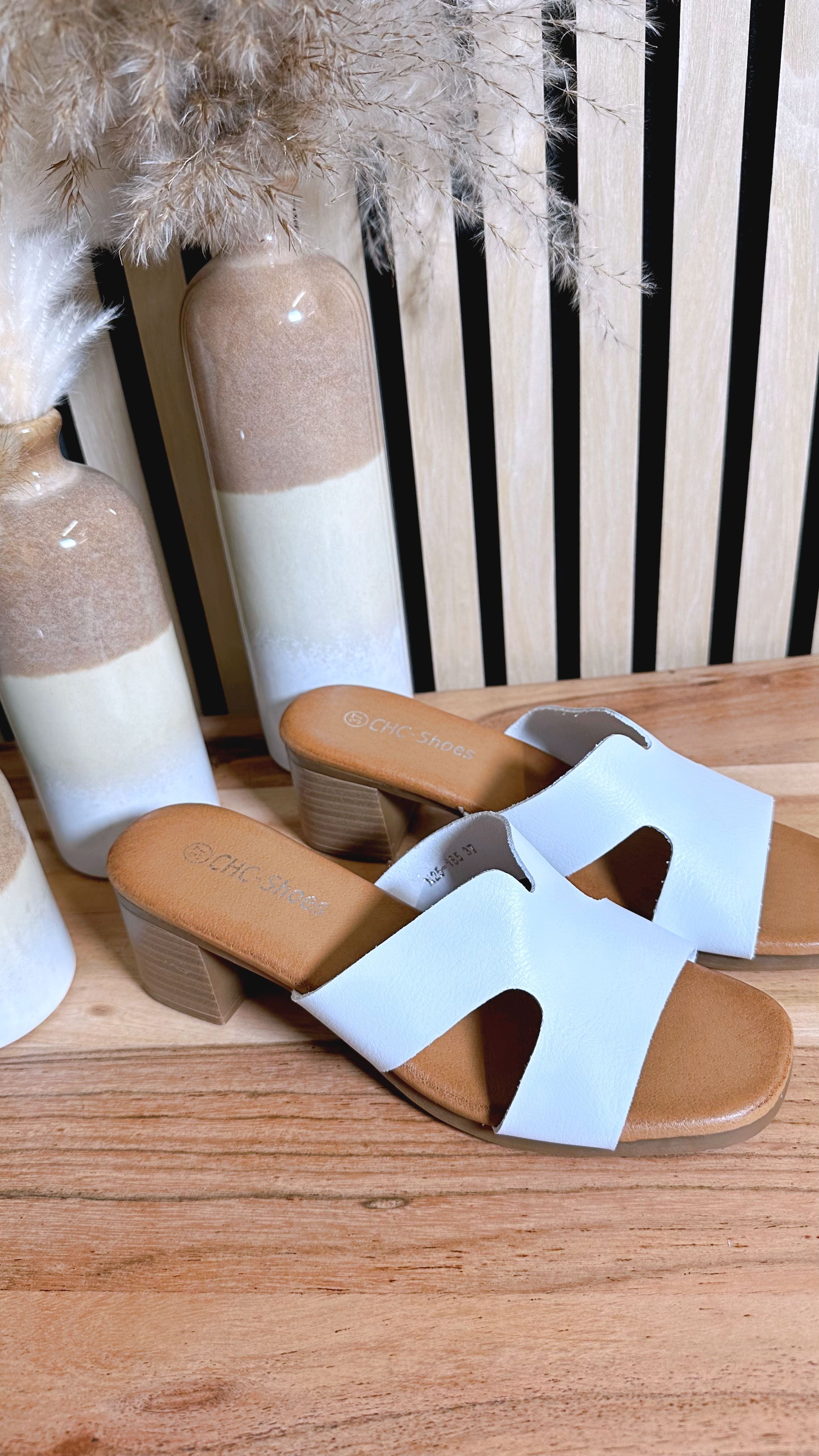 Absatzsandale Jara *Weiß* - Power of Princess