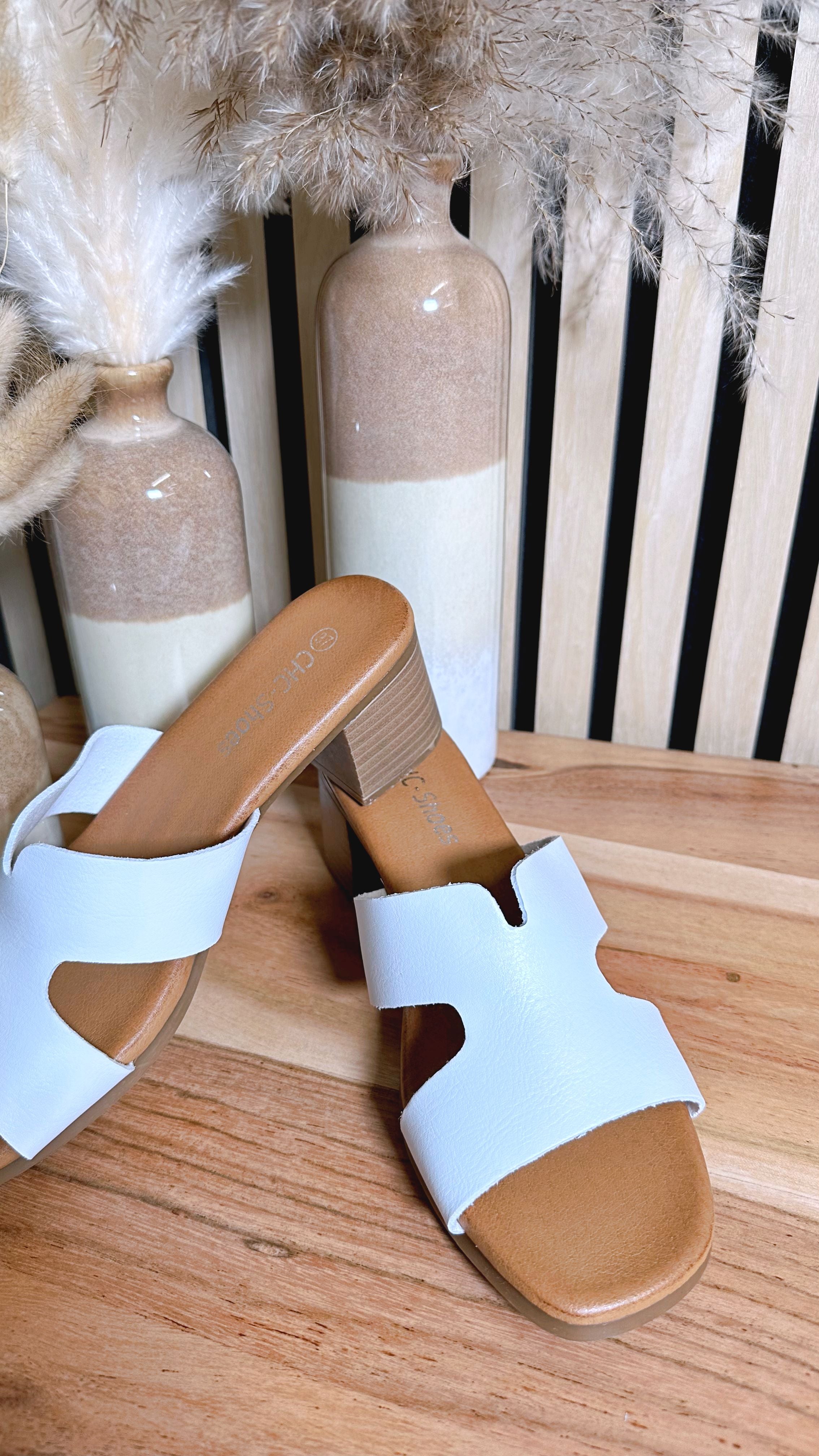 Absatzsandale Jara *Weiß* - Power of Princess