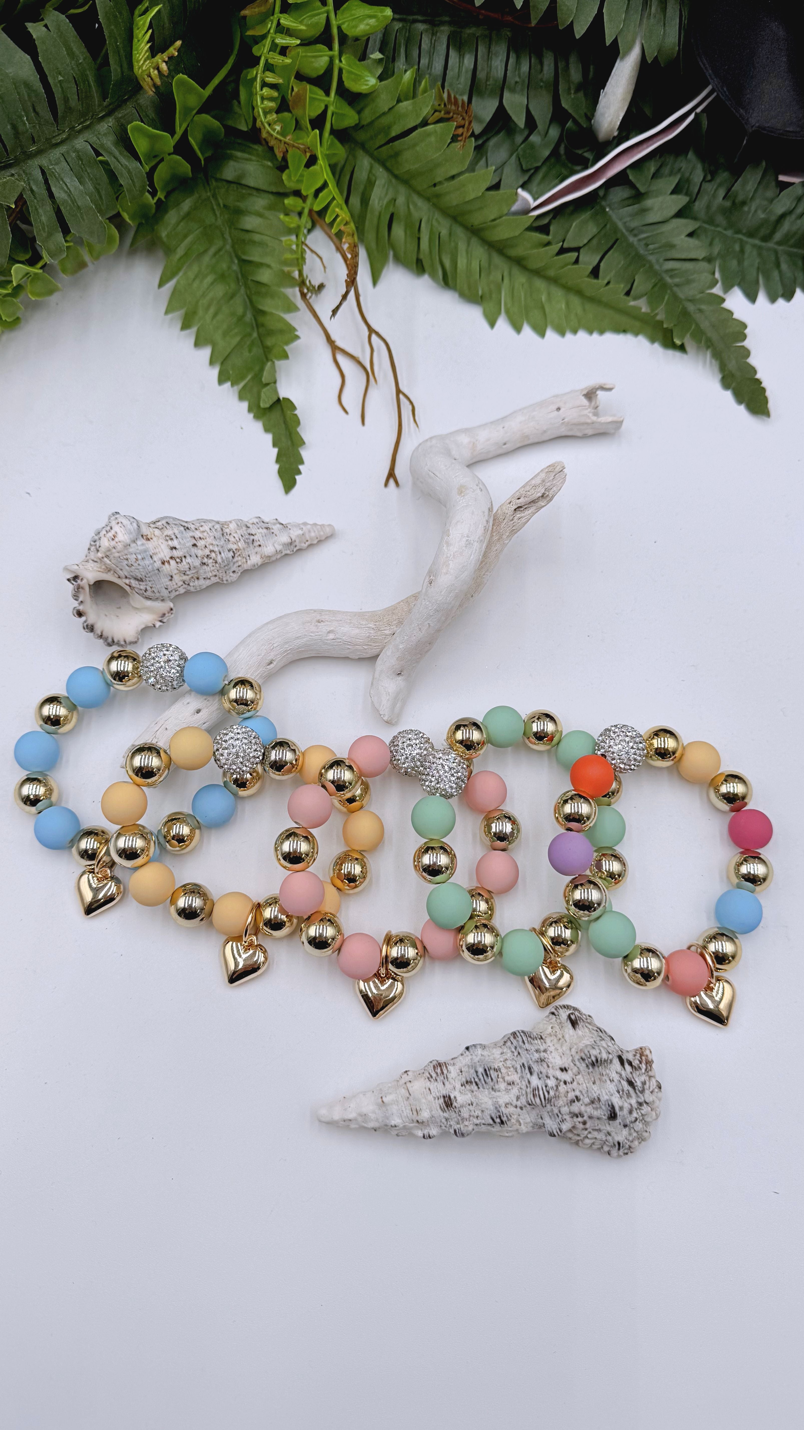 Perlenarmband Lumi Color (5 Farben) - Power of Princess