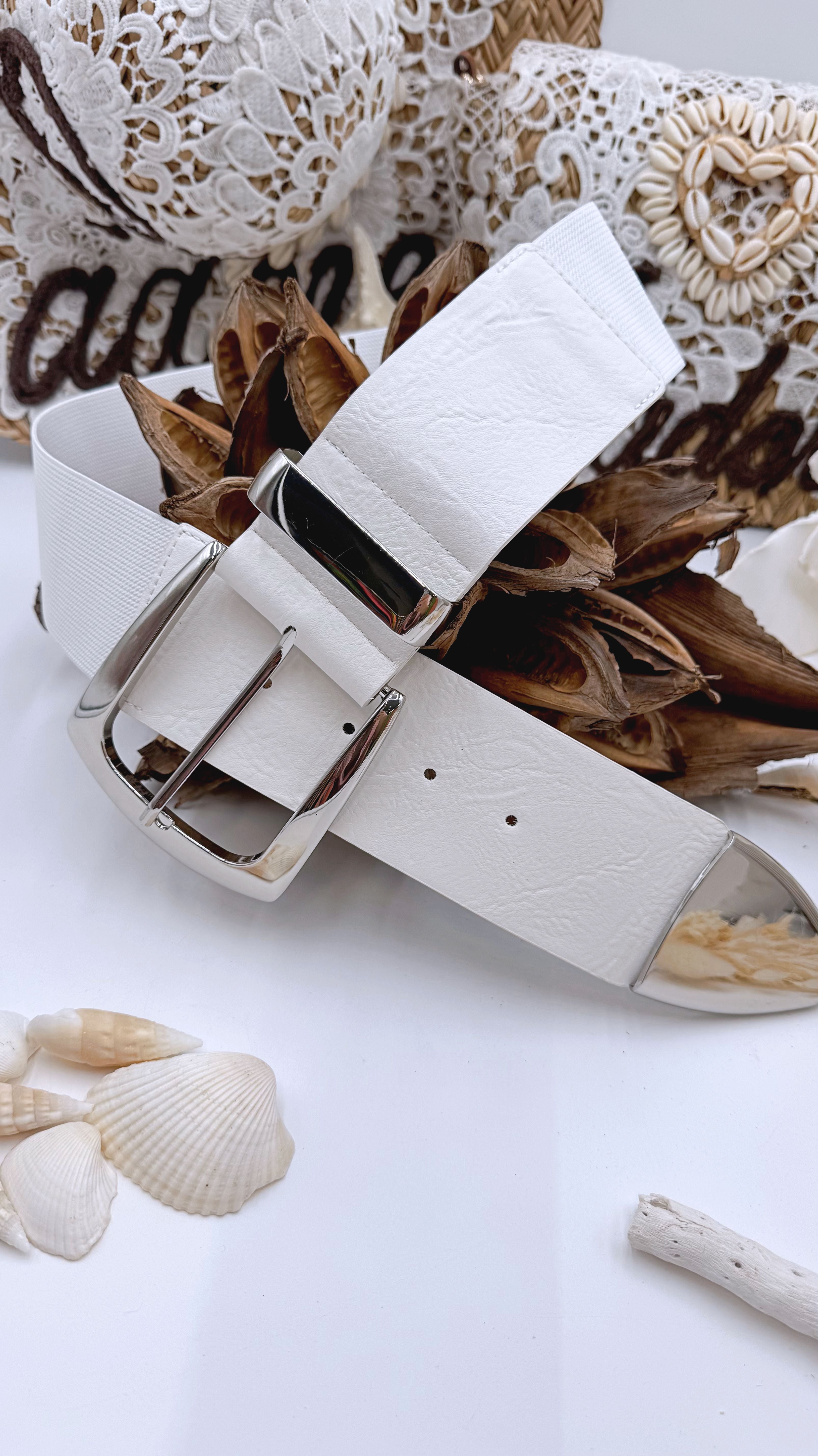 Gürtel Luxe Band *Weiß* - Power of Princess