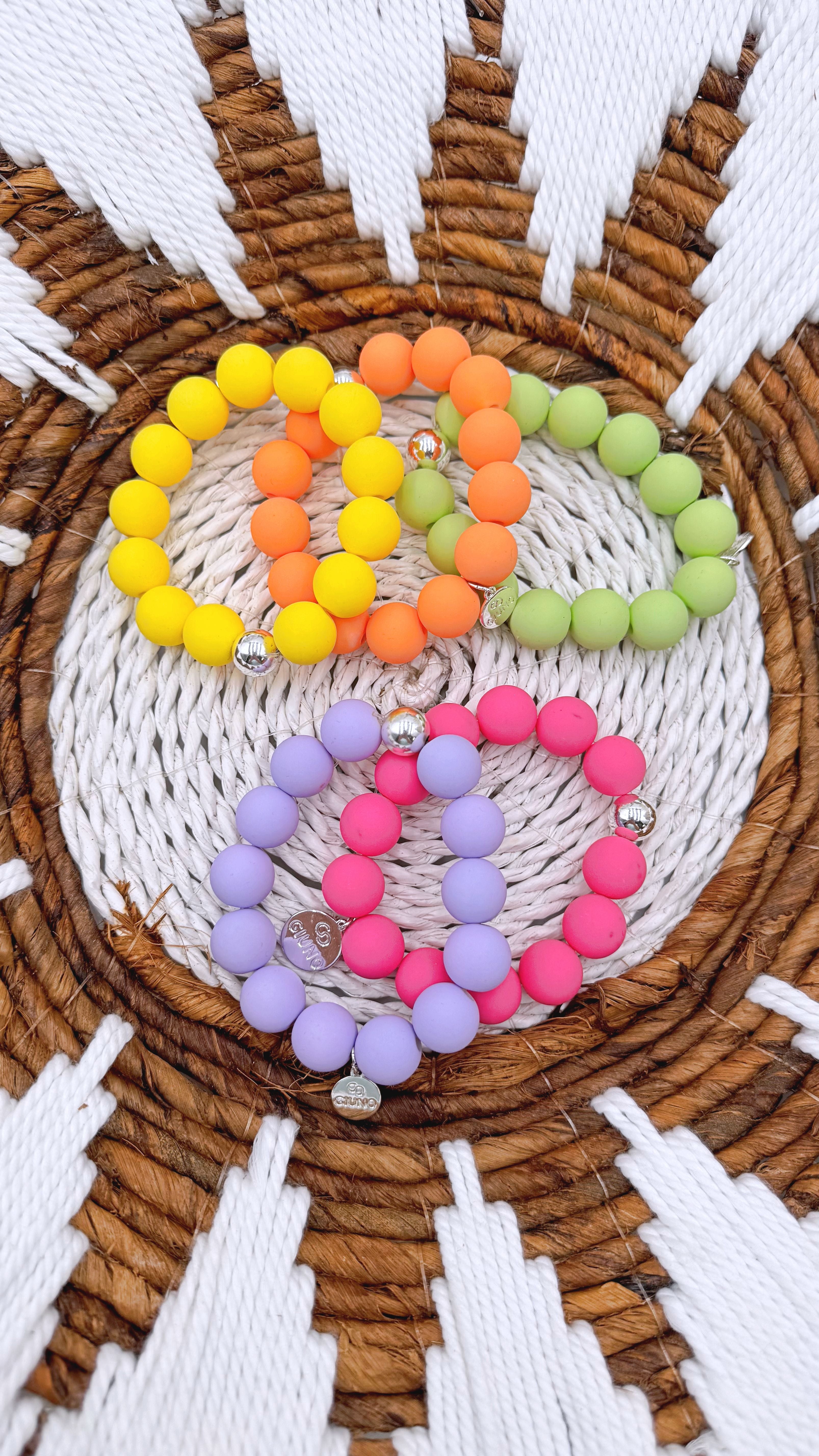 Perlenarmband Nice Matt (11 Farben) - Power of Princess