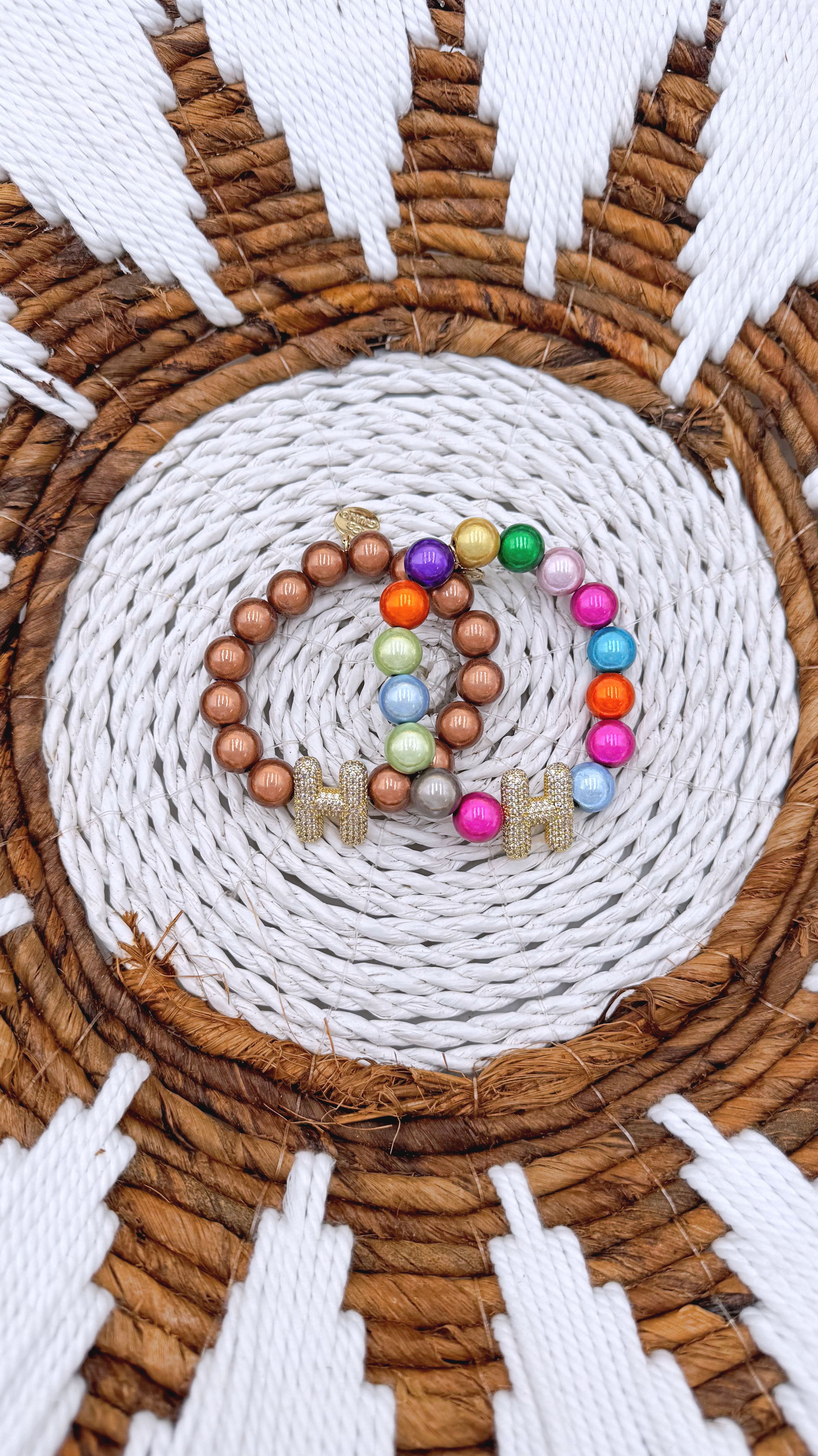 Perlenarmband Whisper (3 Farben)