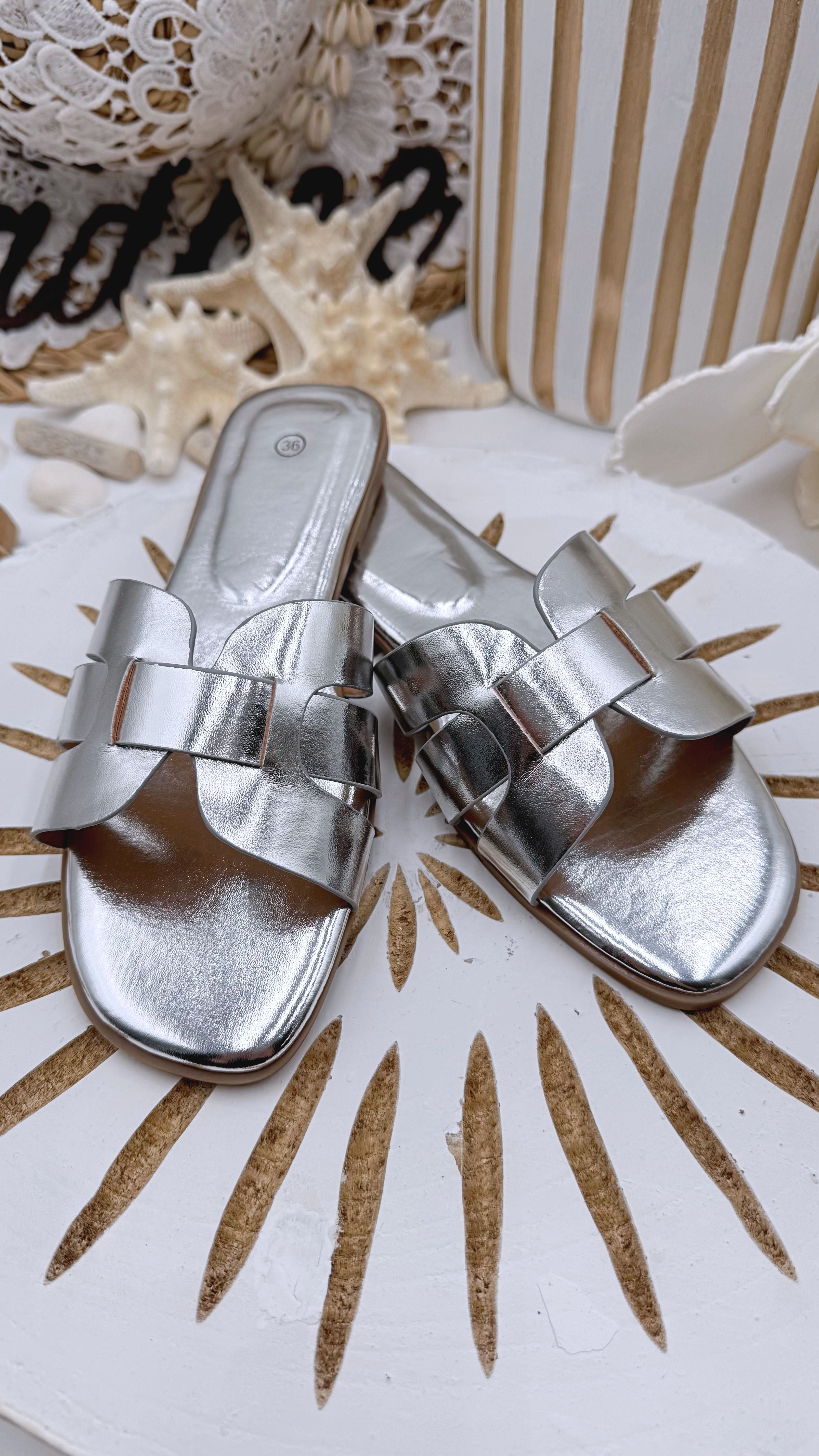 Sandale Beach Glam *Silber* - Power of Princess