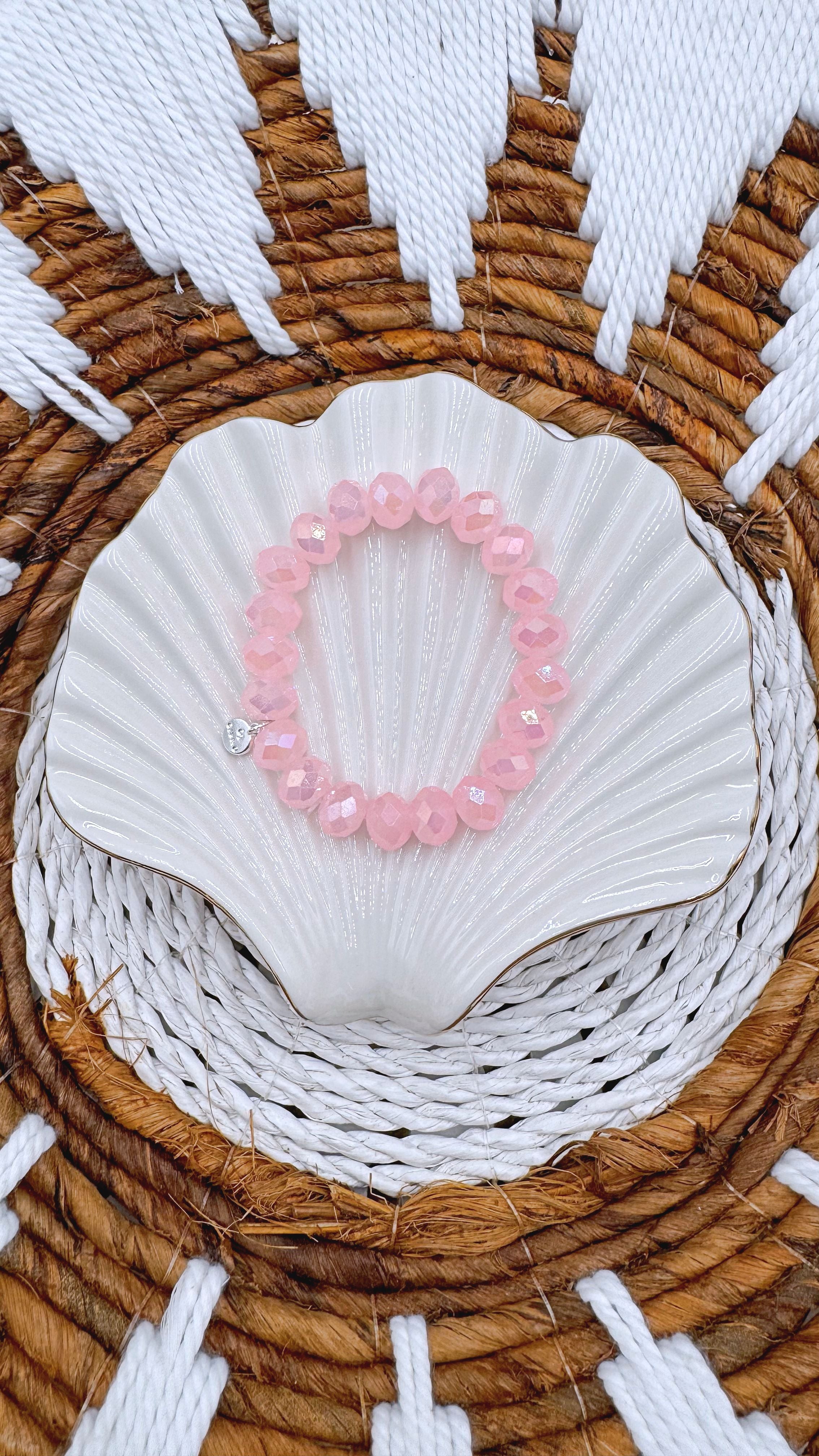 Perlenarmband Glittering *Pastell* (7 Farben) - Power of Princess