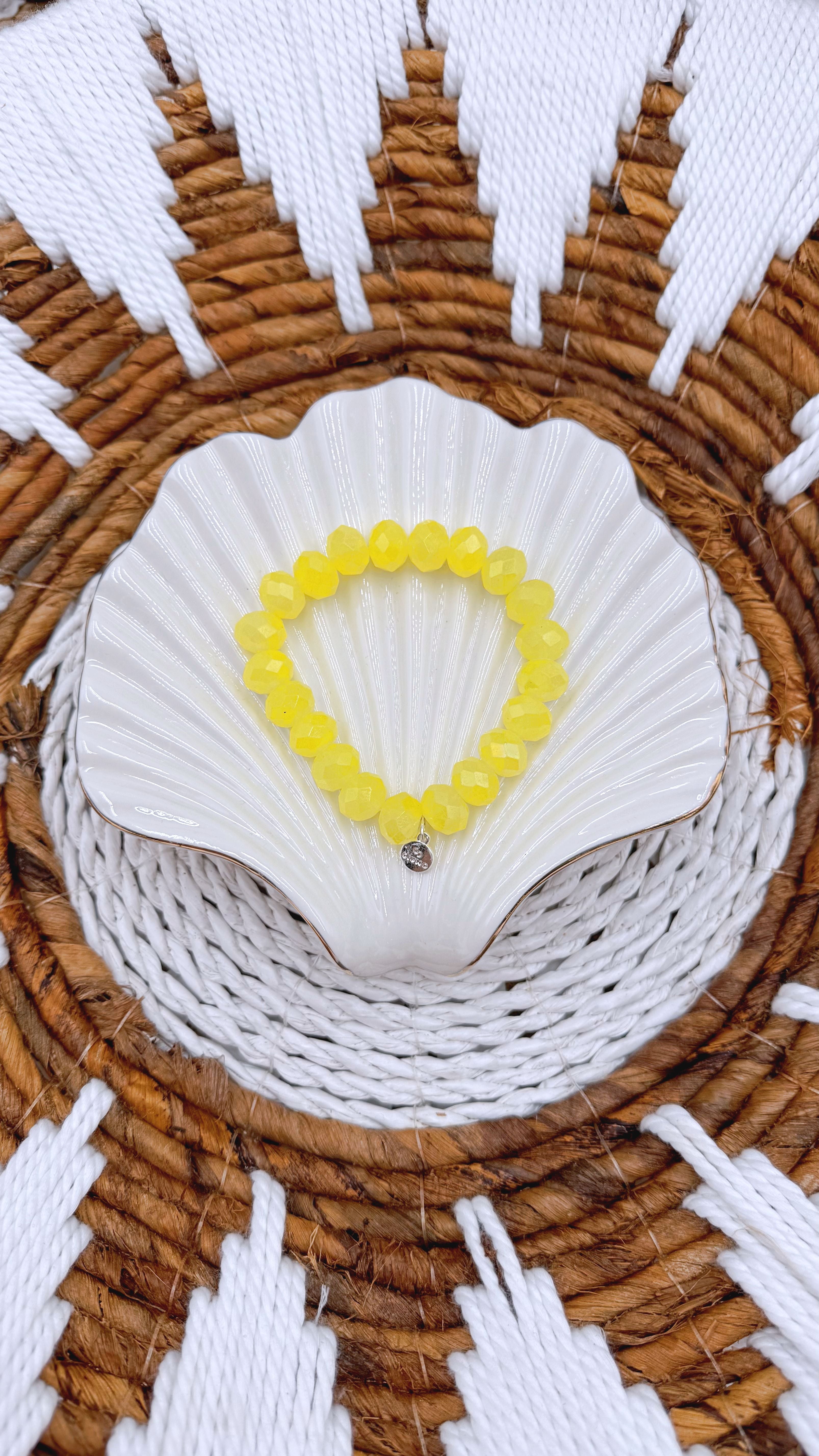 Perlenarmband Glittering *Pastell* (7 Farben) - Power of Princess