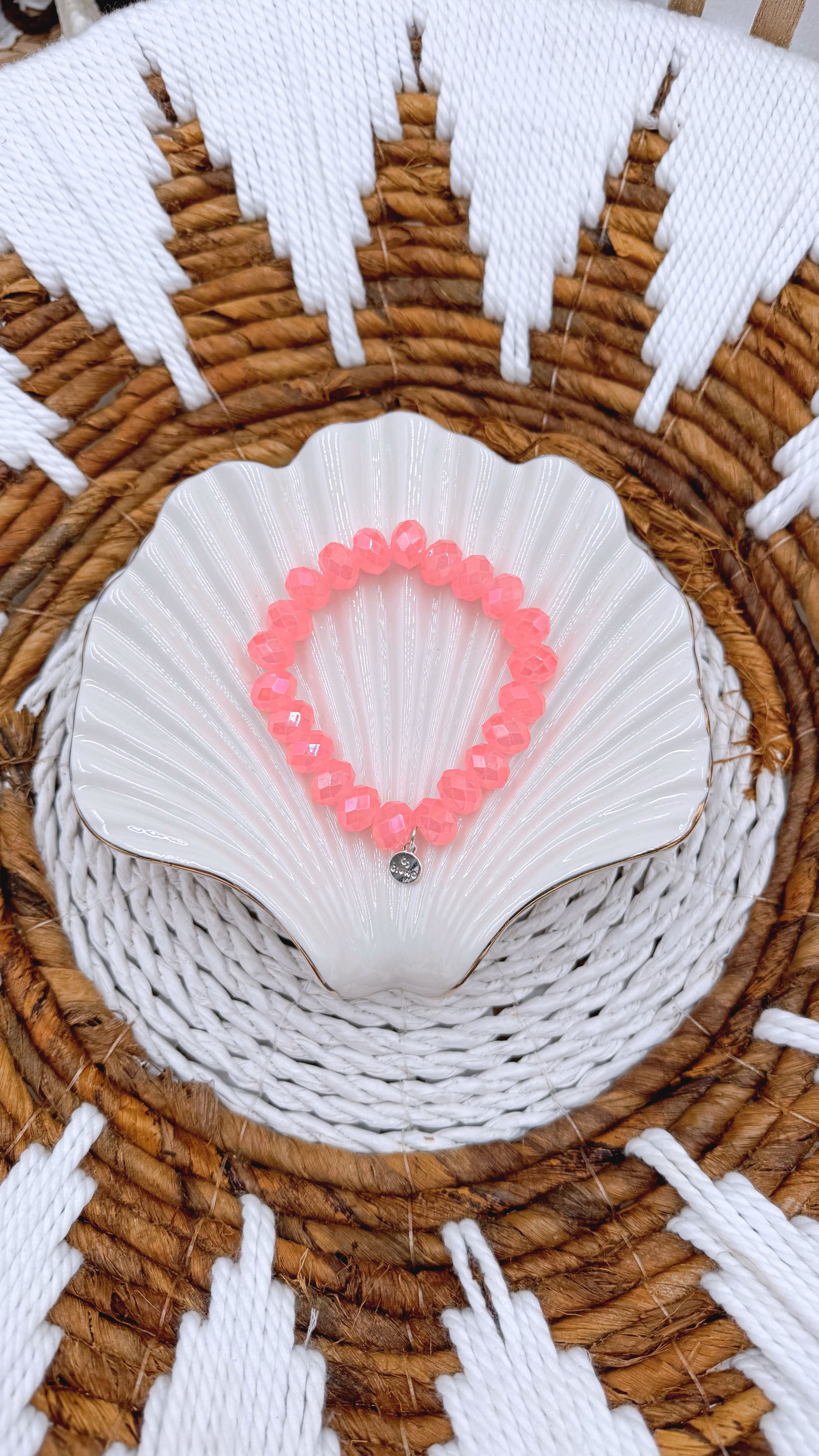 Perlenarmband Glittering *Pastell* (7 Farben) - Power of Princess