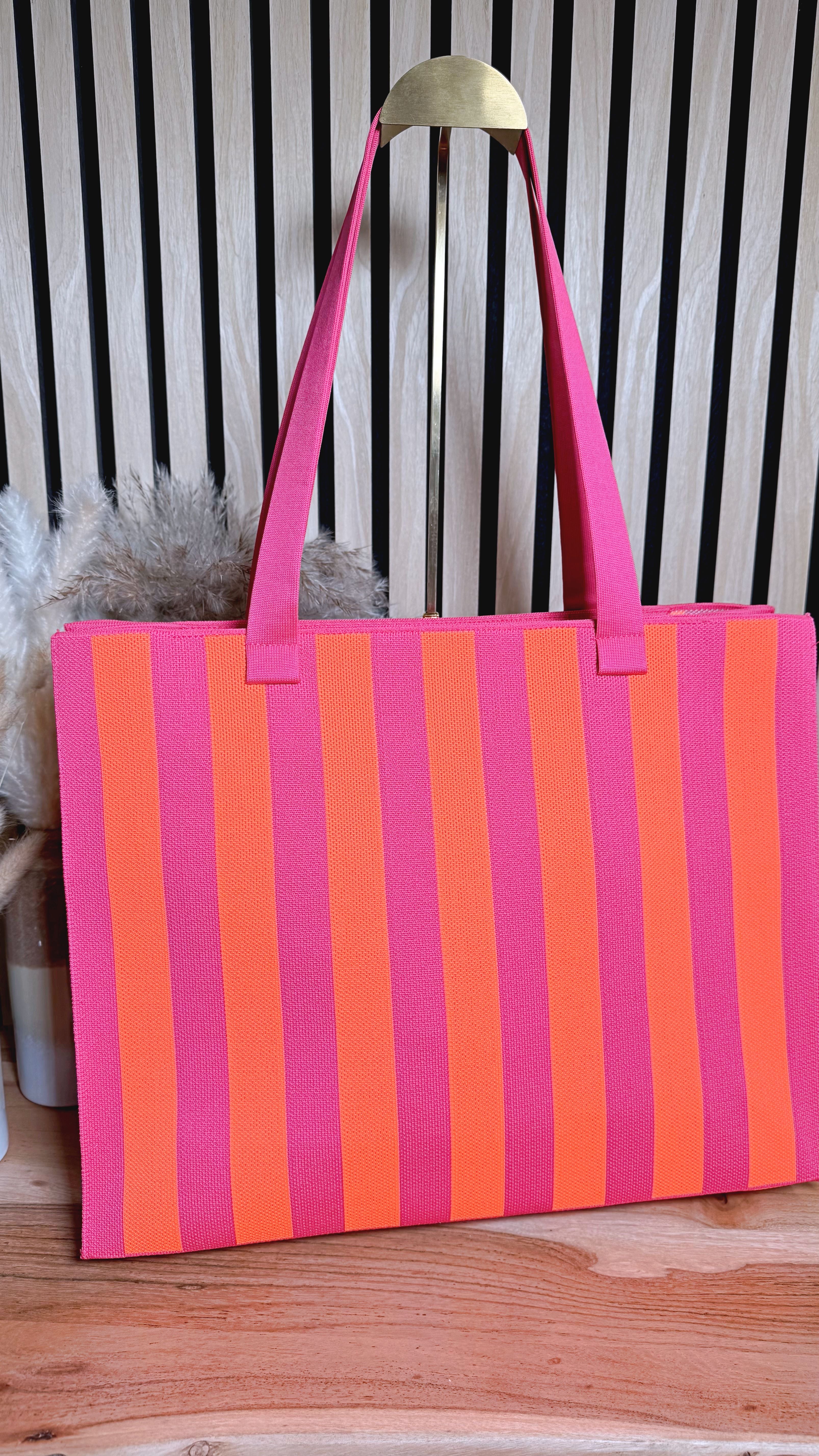 Sommertasche Neon Stripes (2 Farben) - Power of Princess