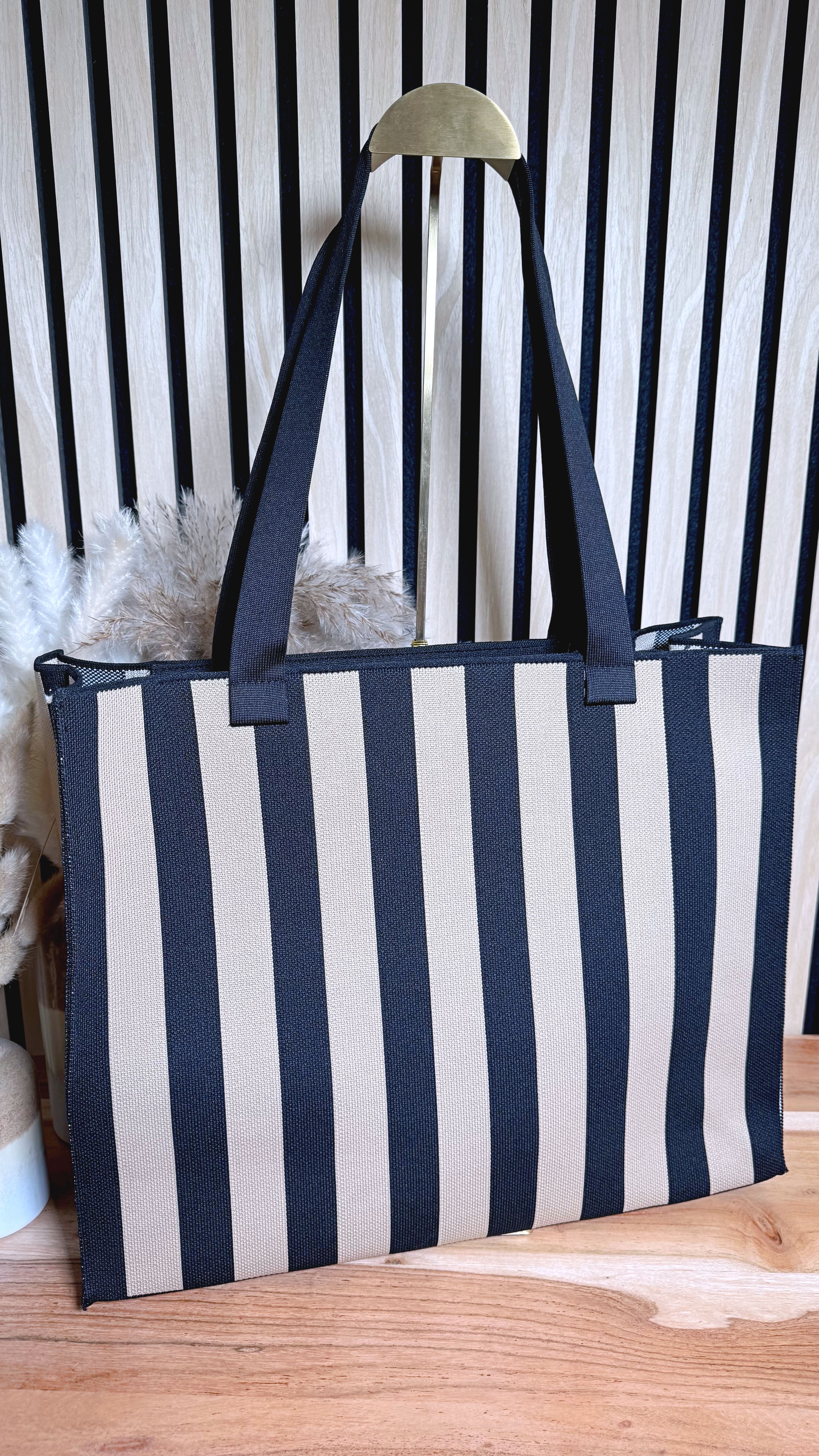 Sommertasche Neon Stripes (2 Farben) - Power of Princess