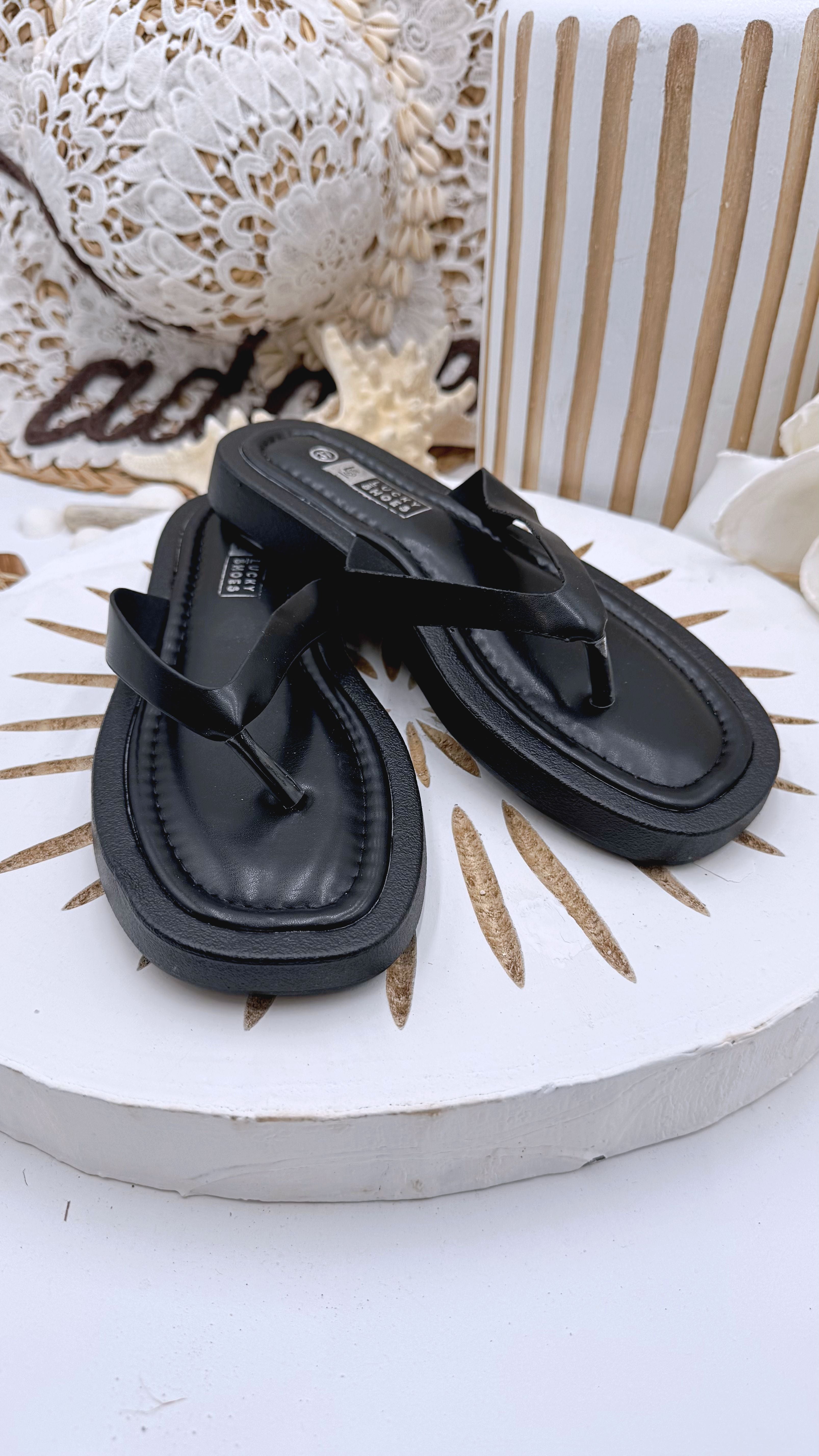 Zehentrenner Tropic Toes *Schwarz* - Power of Princess