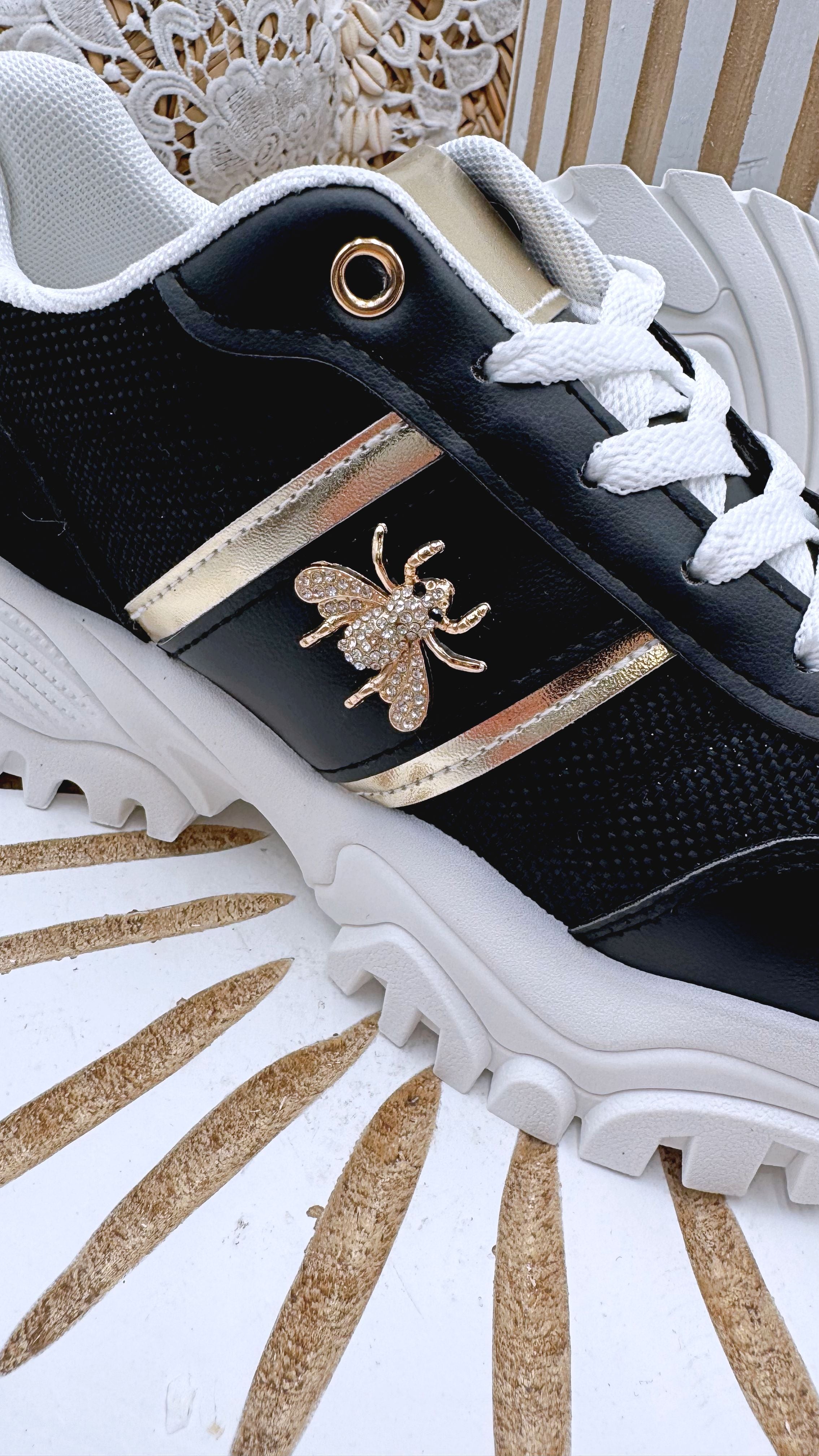 Sneaker Cool Bee *Schwarz* - Power of Princess