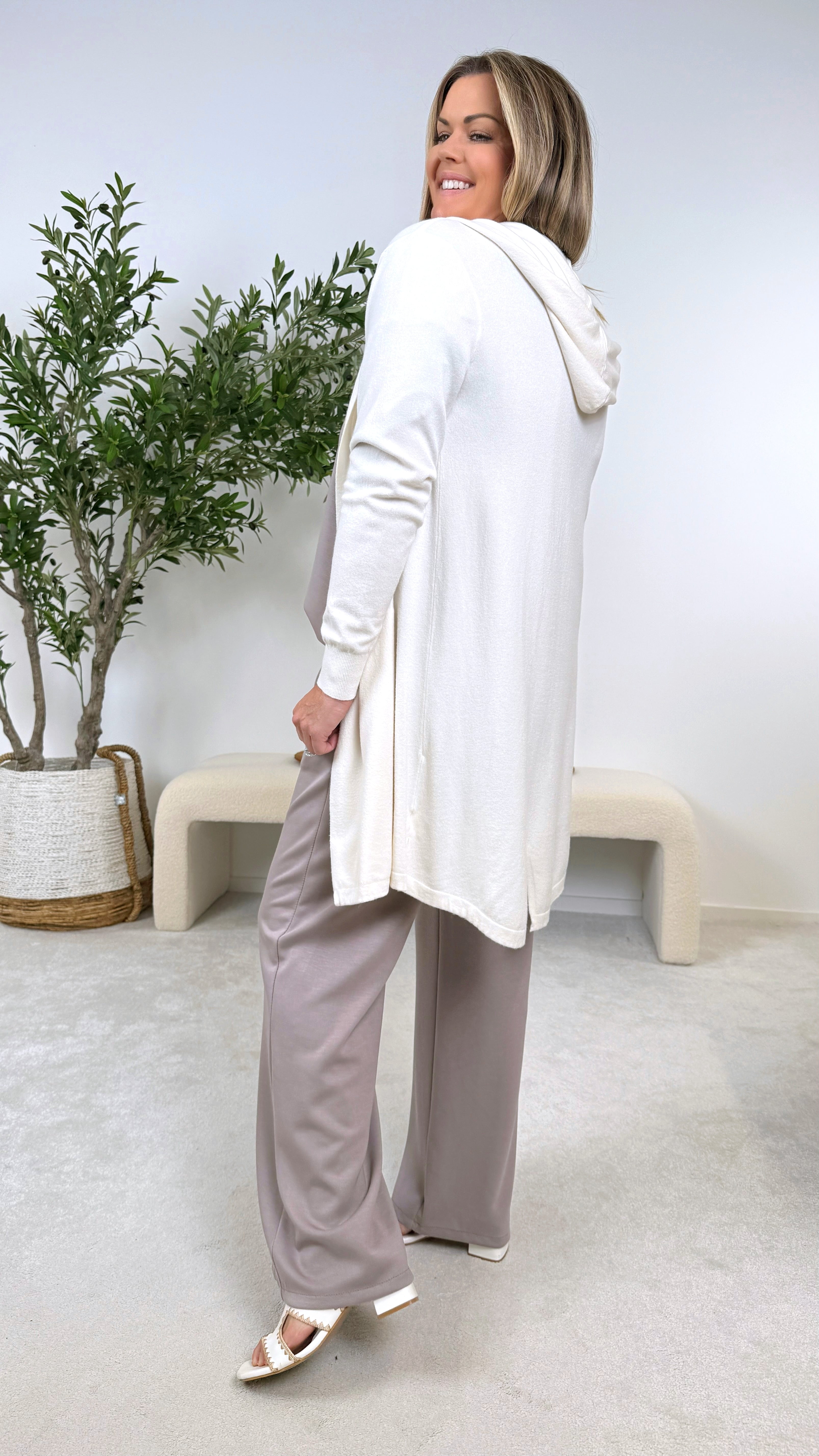 Strickjacke Warm Embrace (2555) *Creme* - Power of Princess