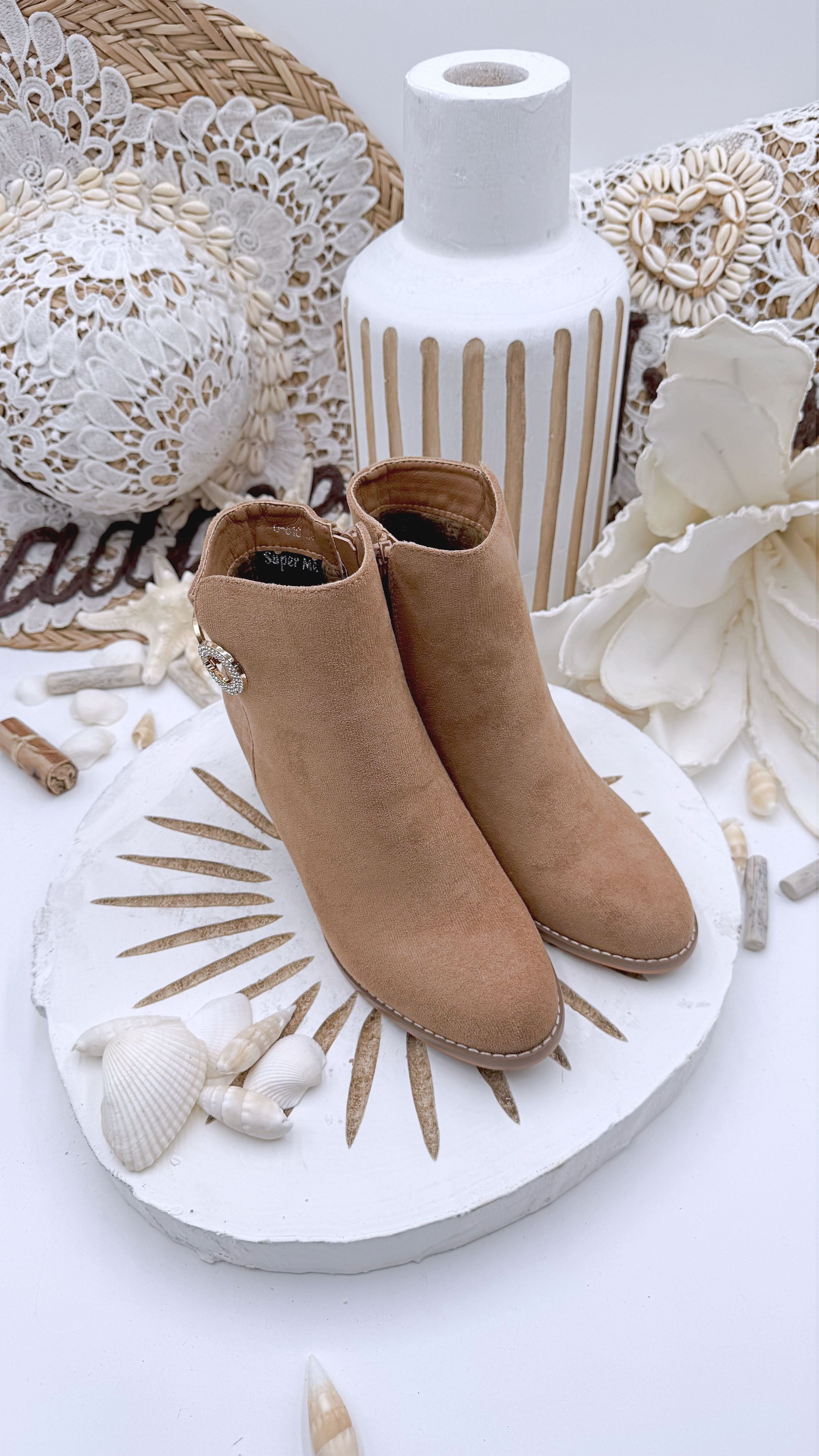 Stiefelette Grace *Taupe* - Power of Princess