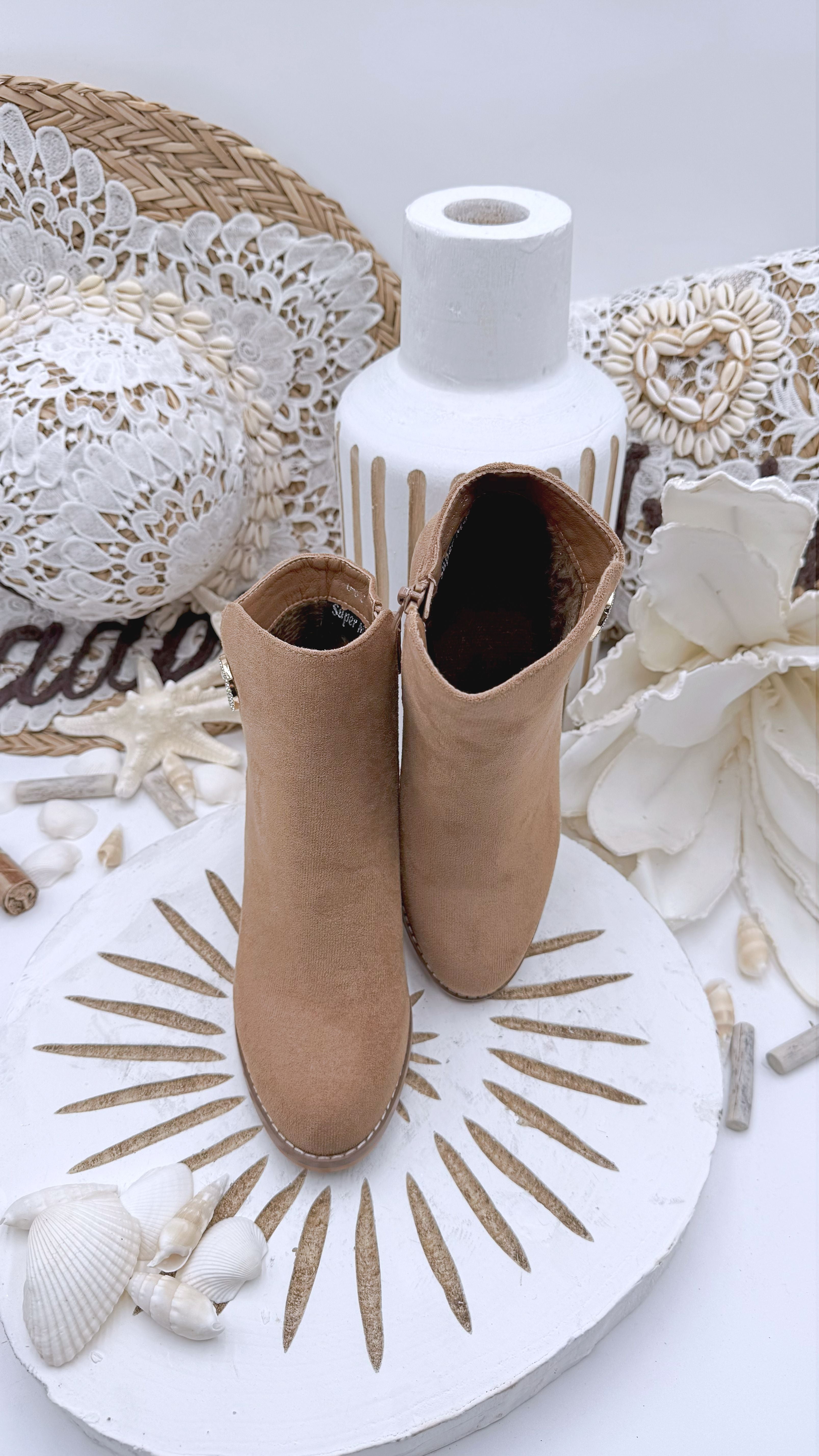 Stiefelette Grace *Taupe* - Power of Princess