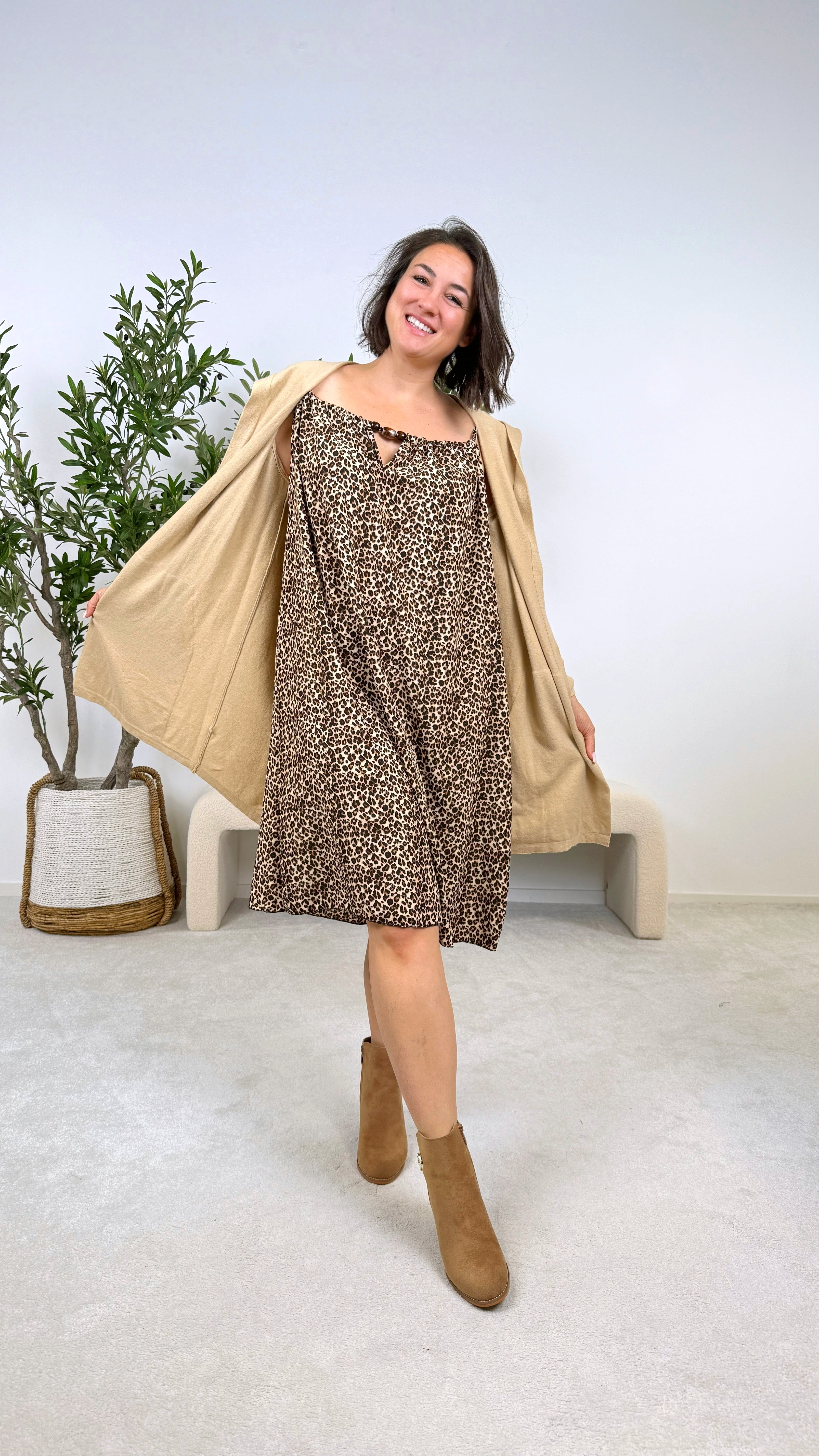 Strickjacke Warm Embrace (2555) *Camel* - Power of Princess