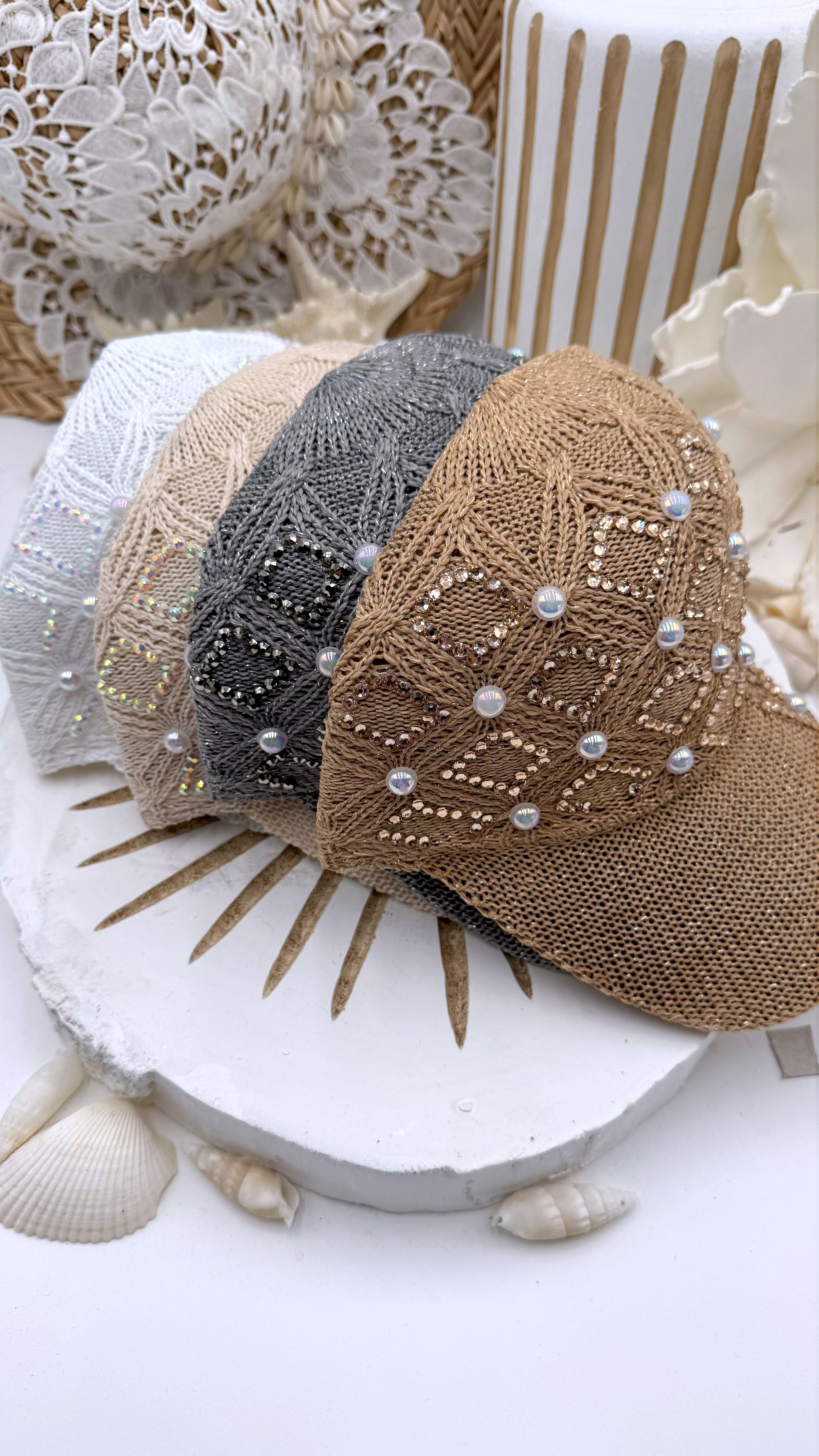 Kappe Crystal Pearl (4 Farben) - Power of Princess