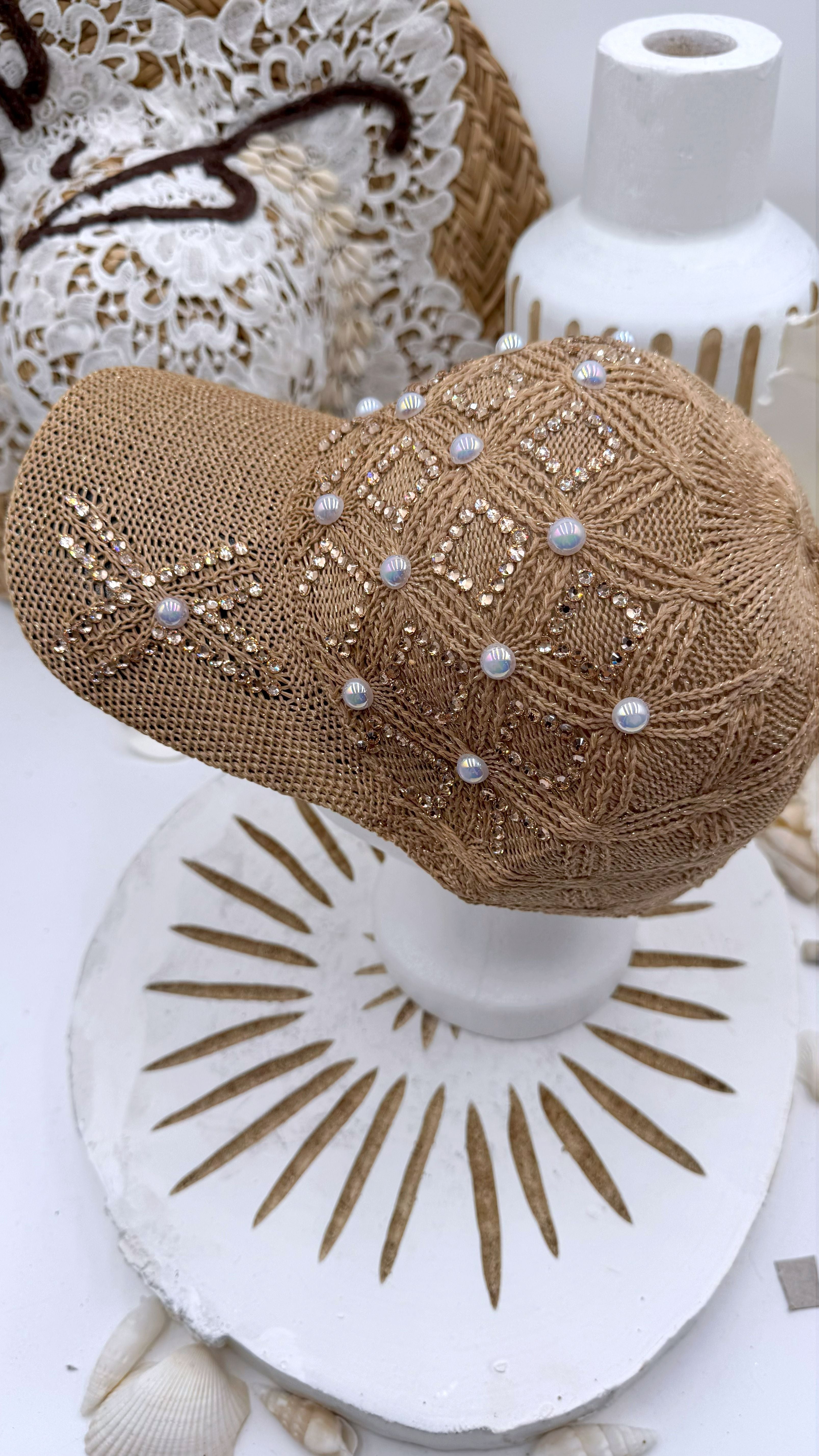 Kappe Crystal Pearl (4 Farben) - Power of Princess