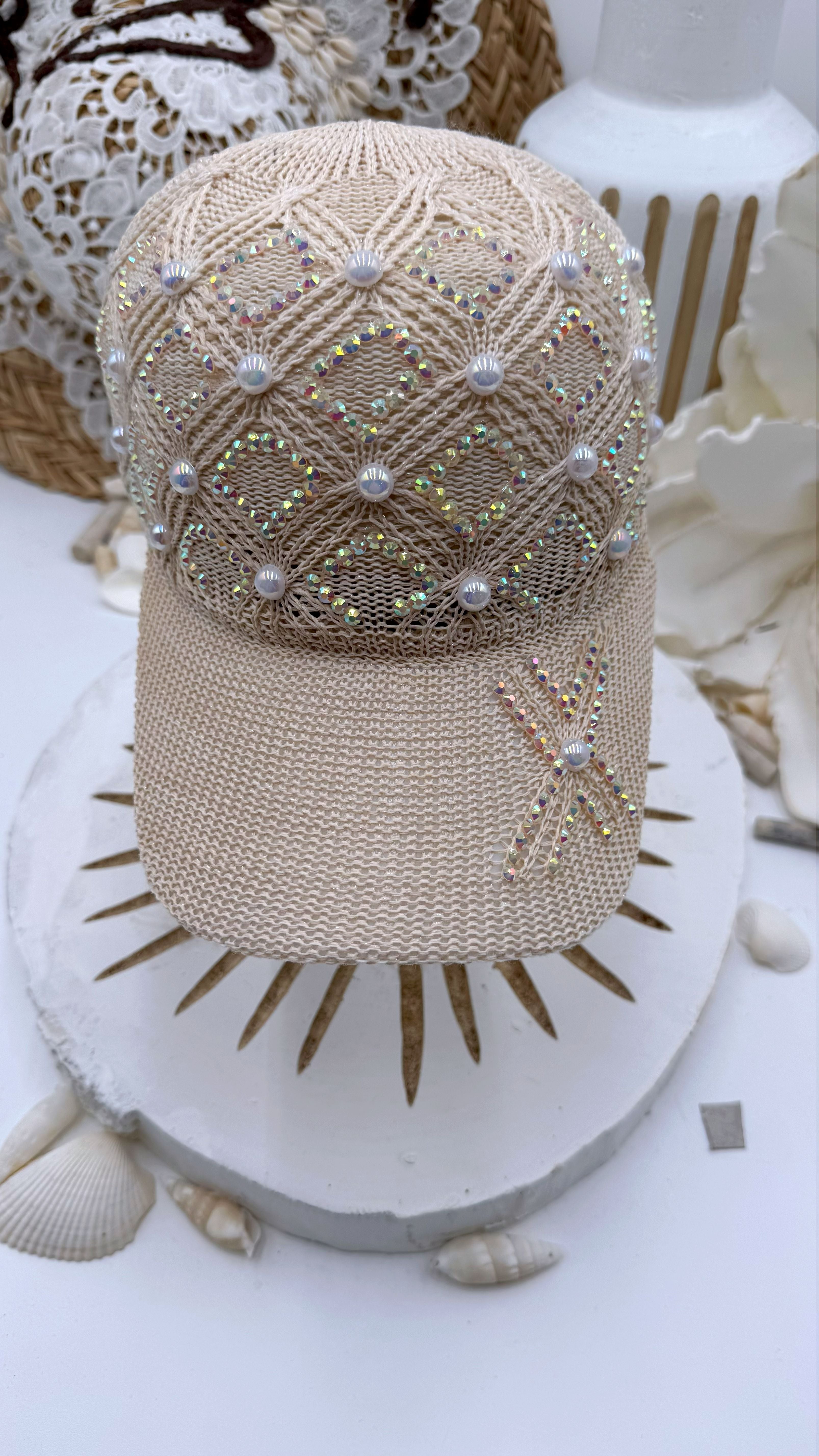 Kappe Crystal Pearl (4 Farben) - Power of Princess