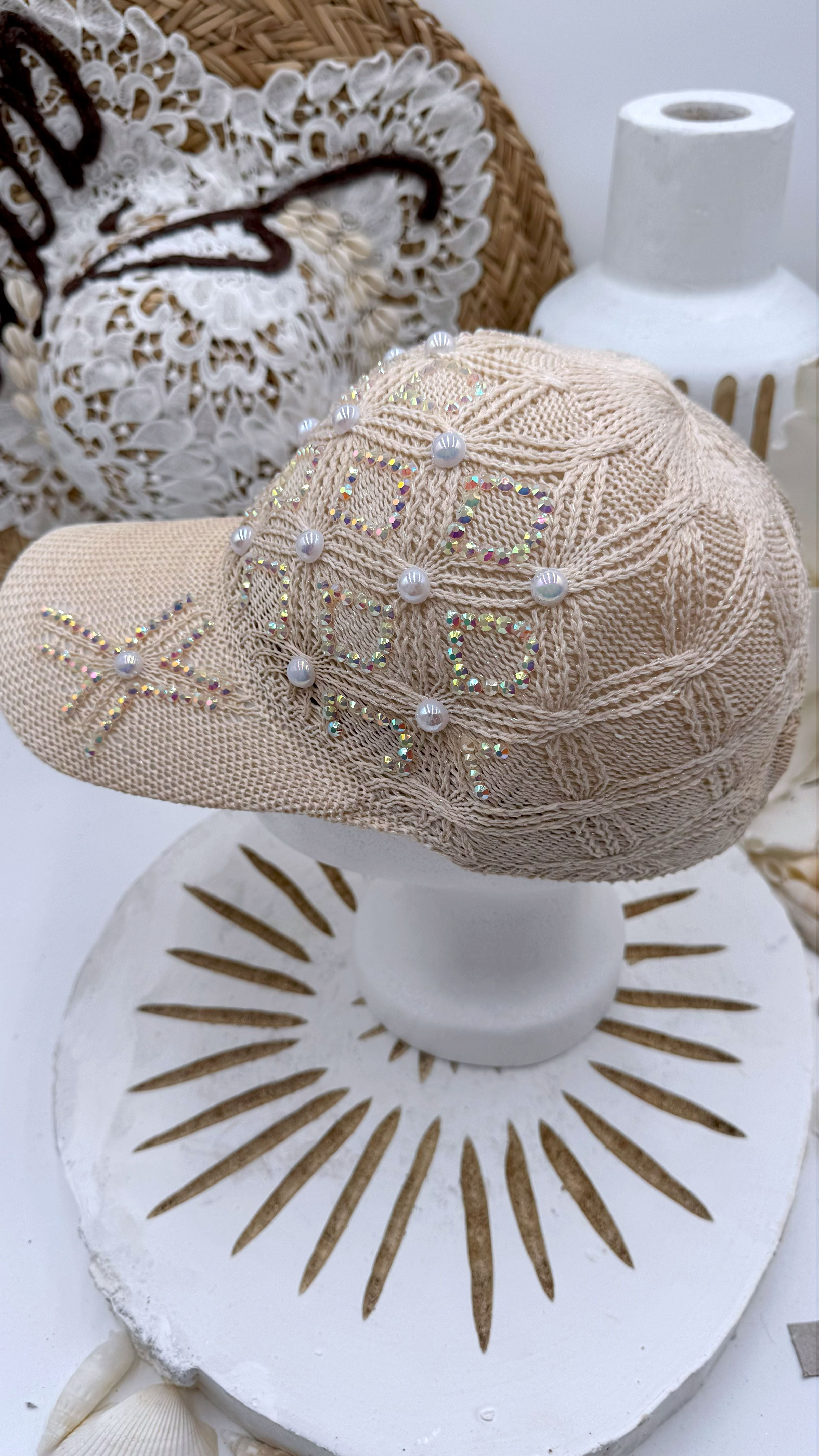 Kappe Crystal Pearl (4 Farben) - Power of Princess