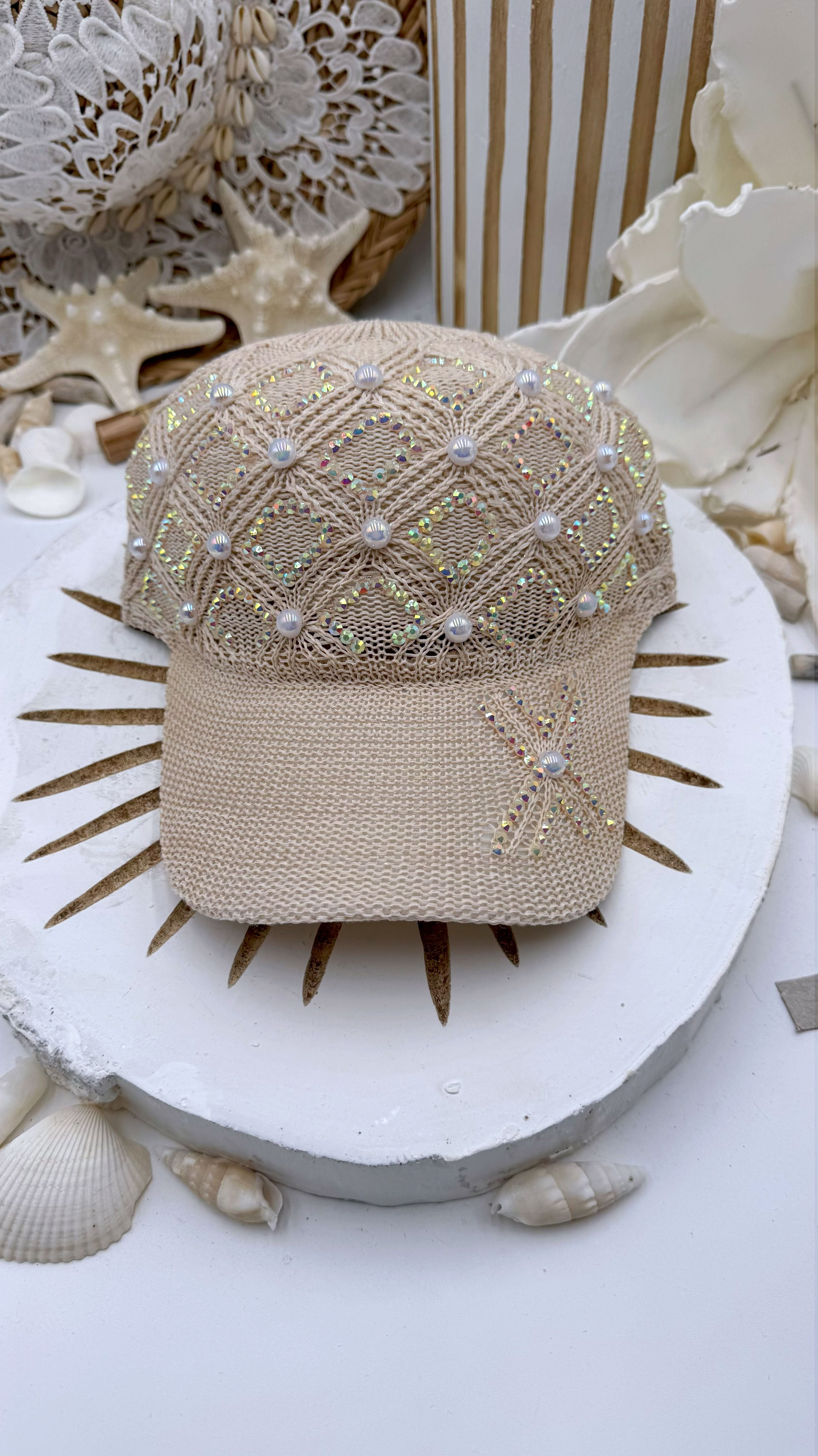 Kappe Crystal Pearl (4 Farben) - Power of Princess