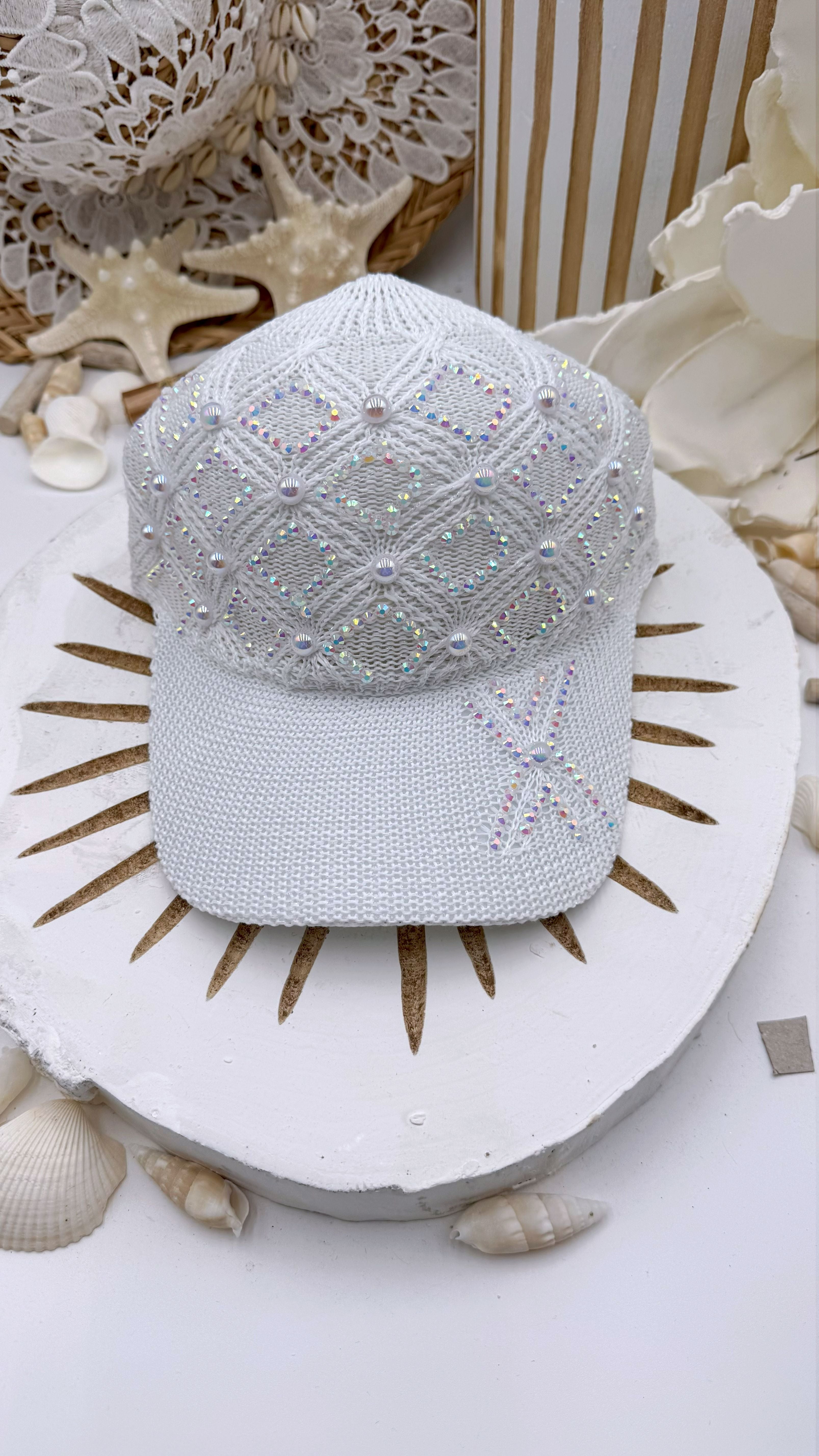 Kappe Crystal Pearl (4 Farben) - Power of Princess