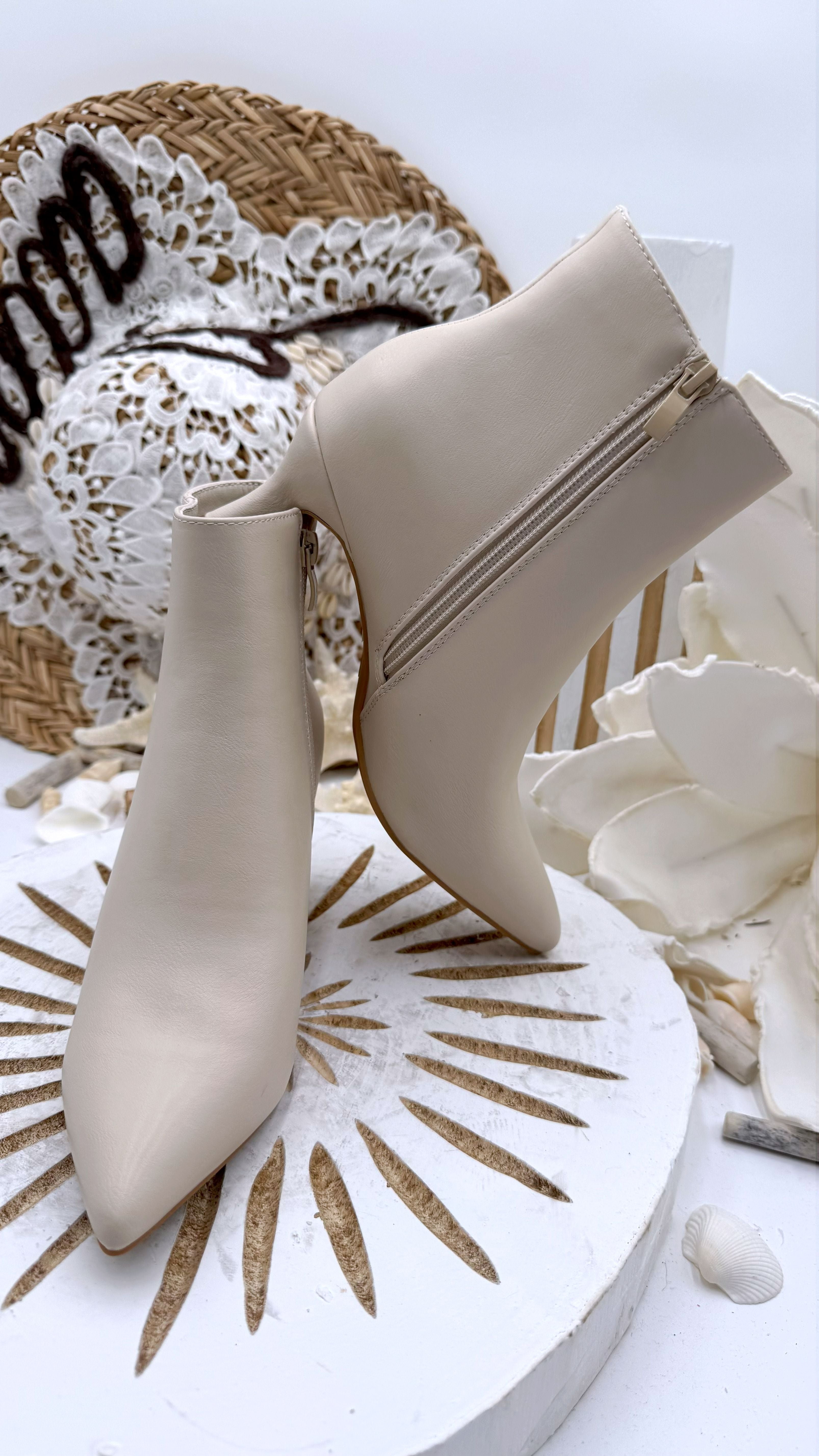 Stiefellette Atlantic City *Beige* - Power of Princess