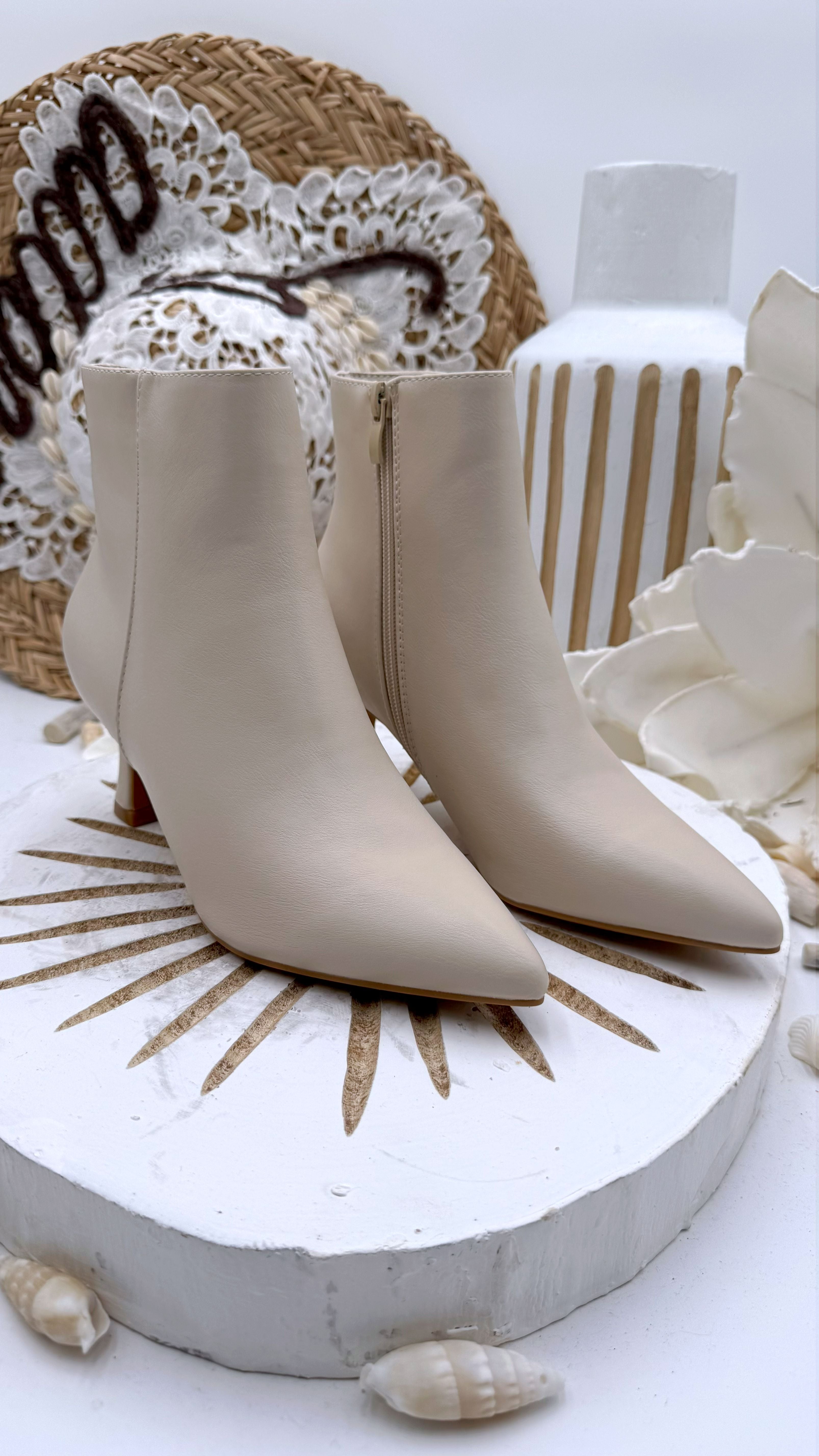 Stiefellette Atlantic City *Beige* - Power of Princess