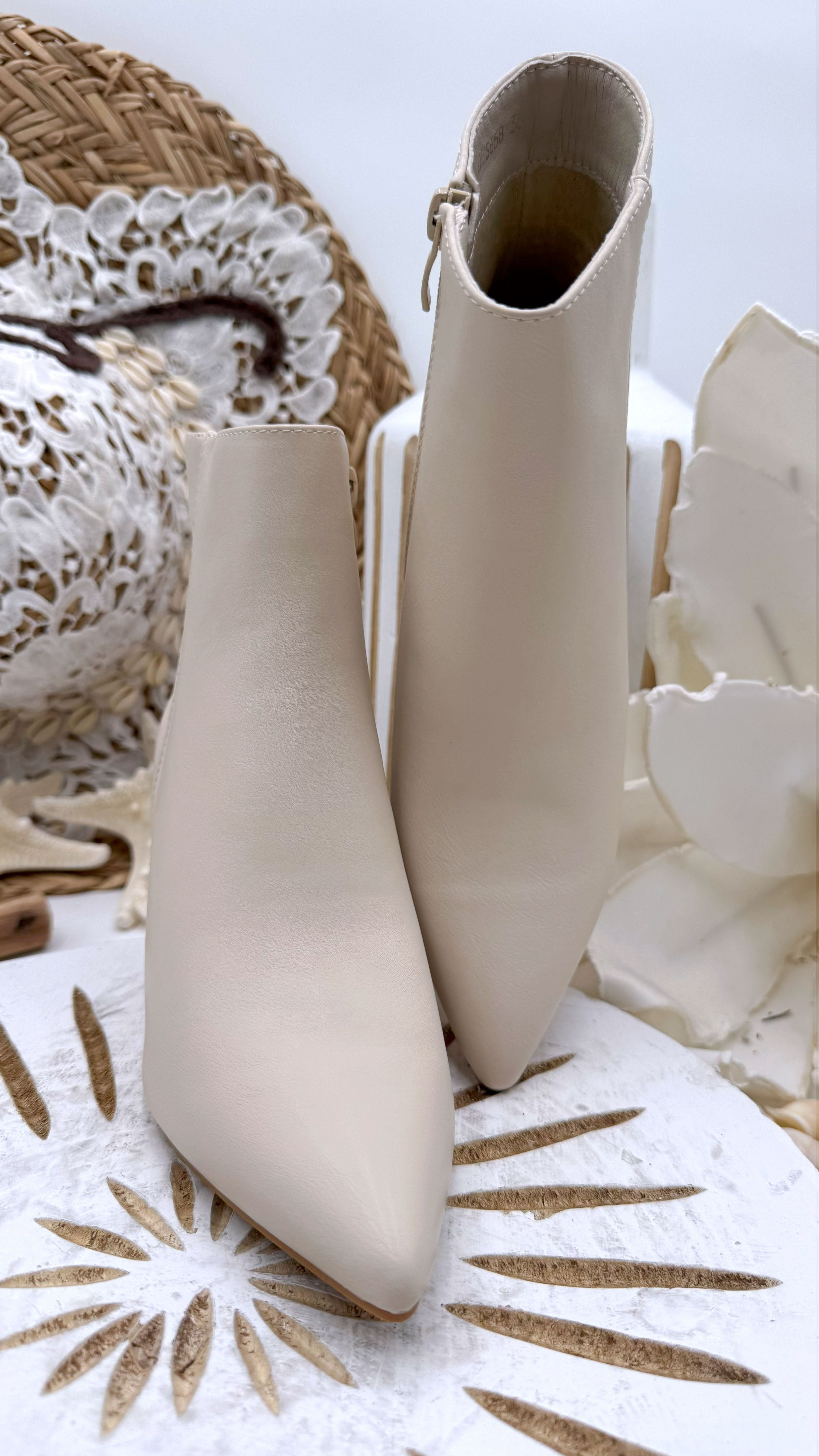 Stiefellette Atlantic City *Beige* - Power of Princess