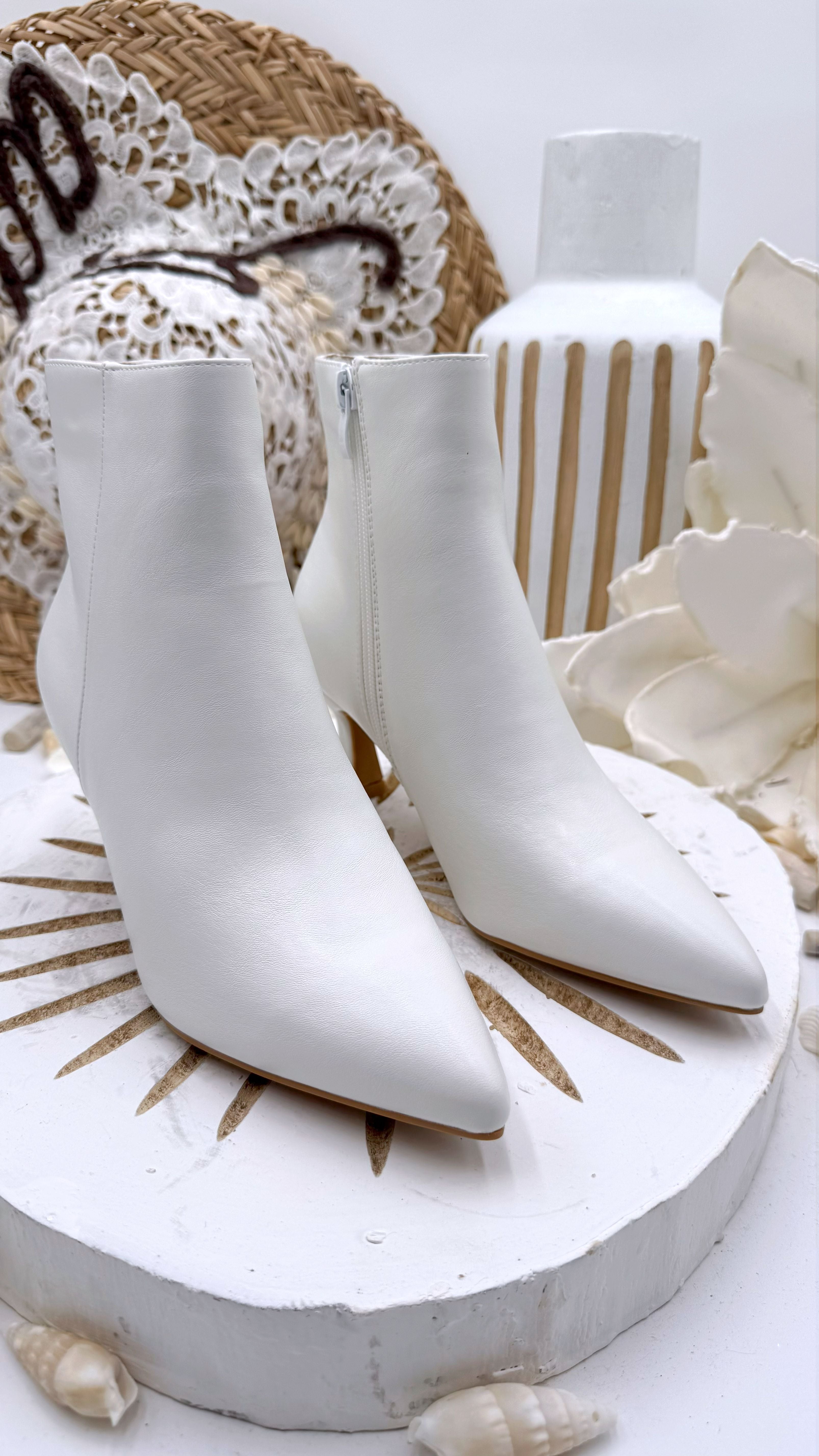 Stiefellette Atlantic City *Weiß* - Power of Princess