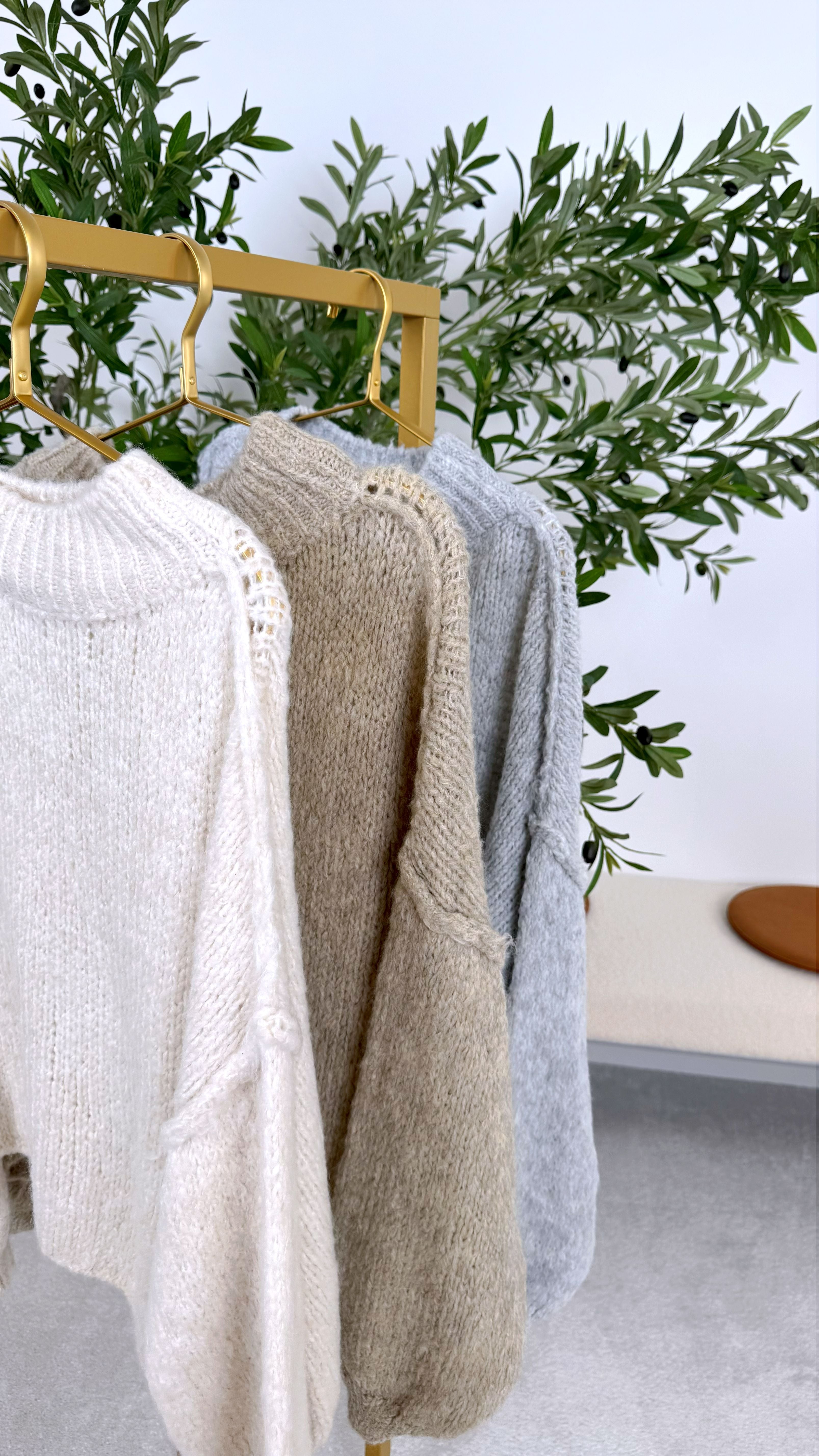 Strickpullover Cinnara (3 Farben) - Power of Princess