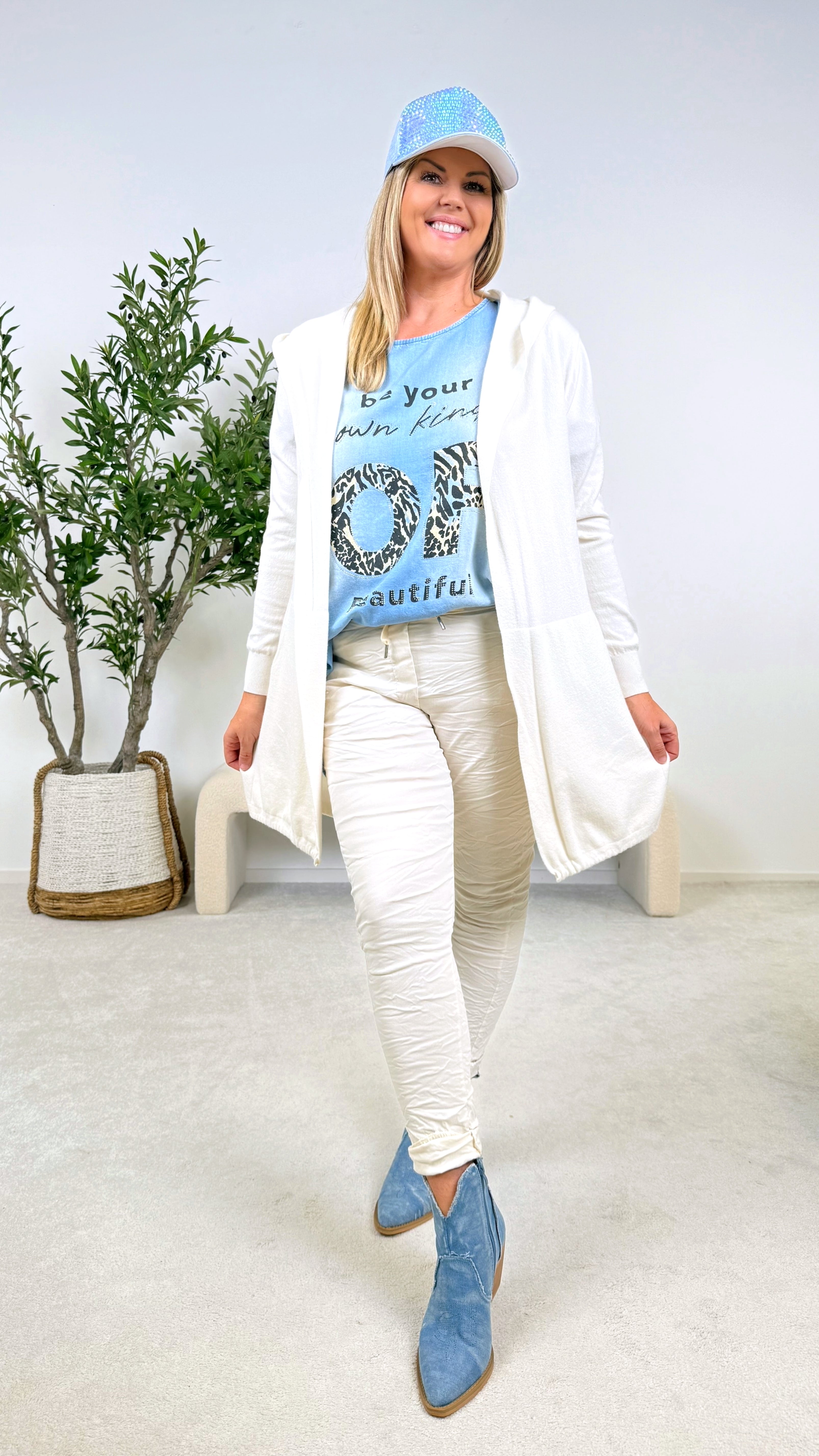 Strickjacke Warm Embrace (2555) *Creme* - Power of Princess