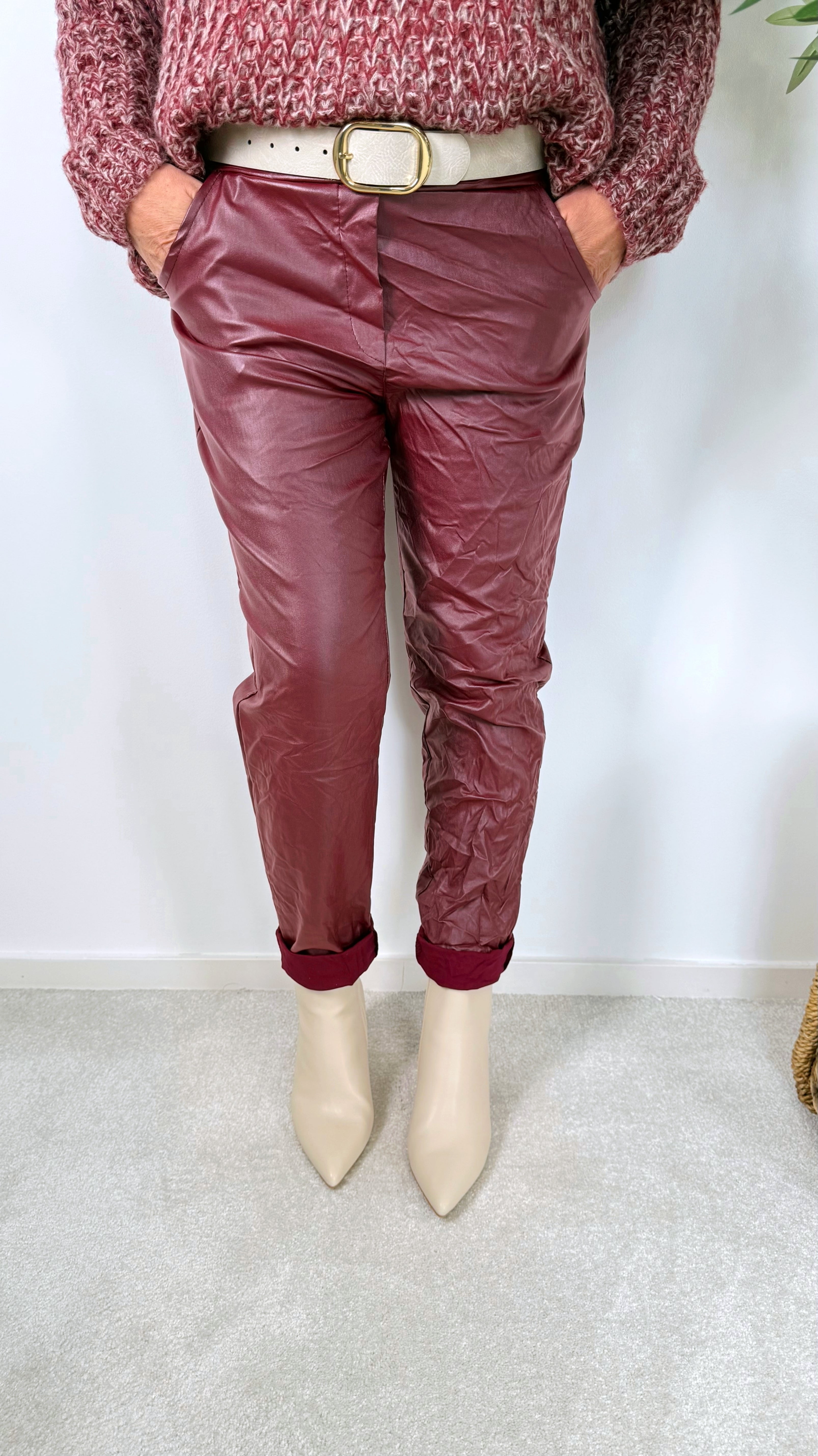 Jogpants Leather Classic (14 Farben)