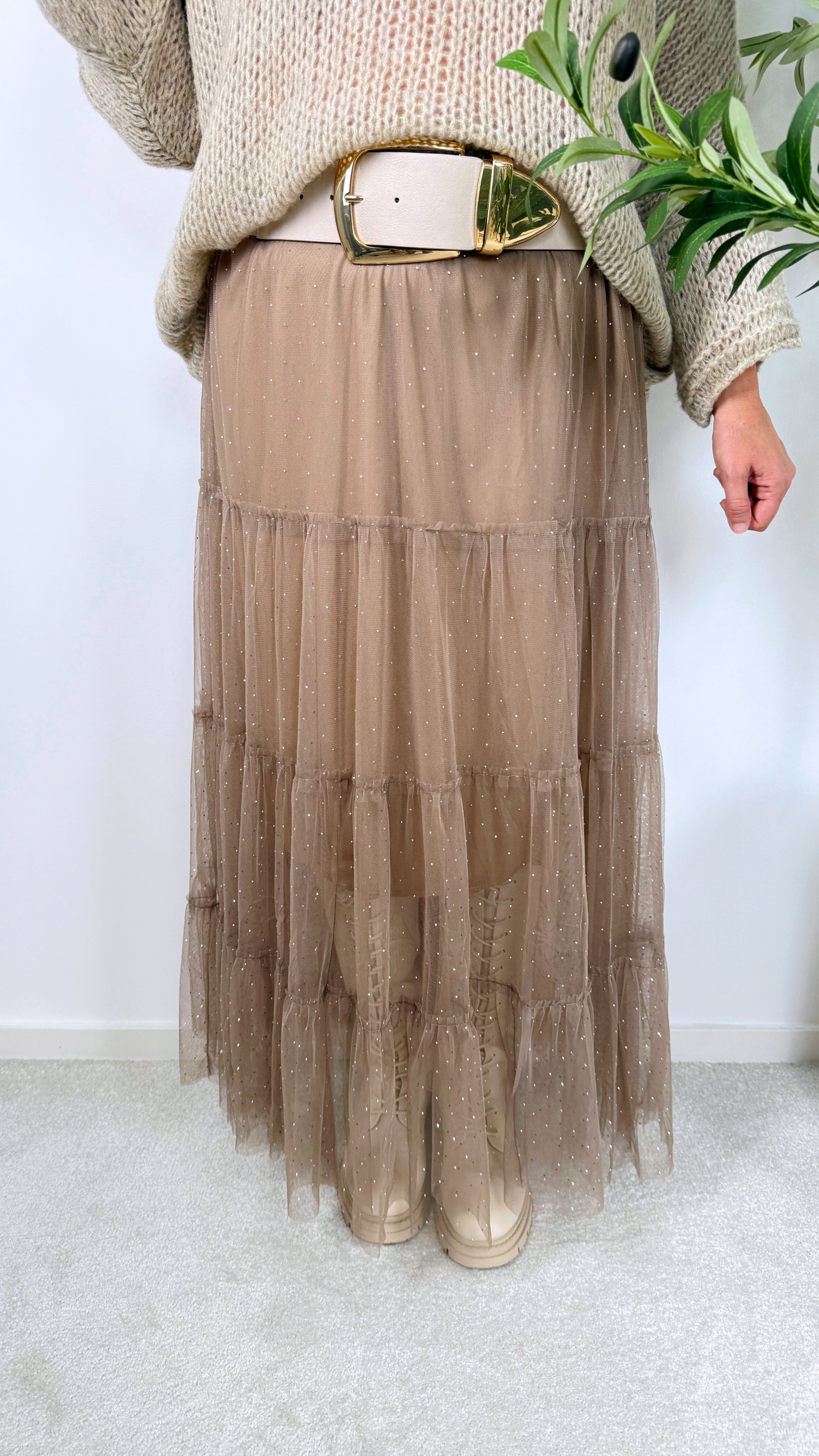 Langer Rock Ivory (2 Farben) - Power of Princess