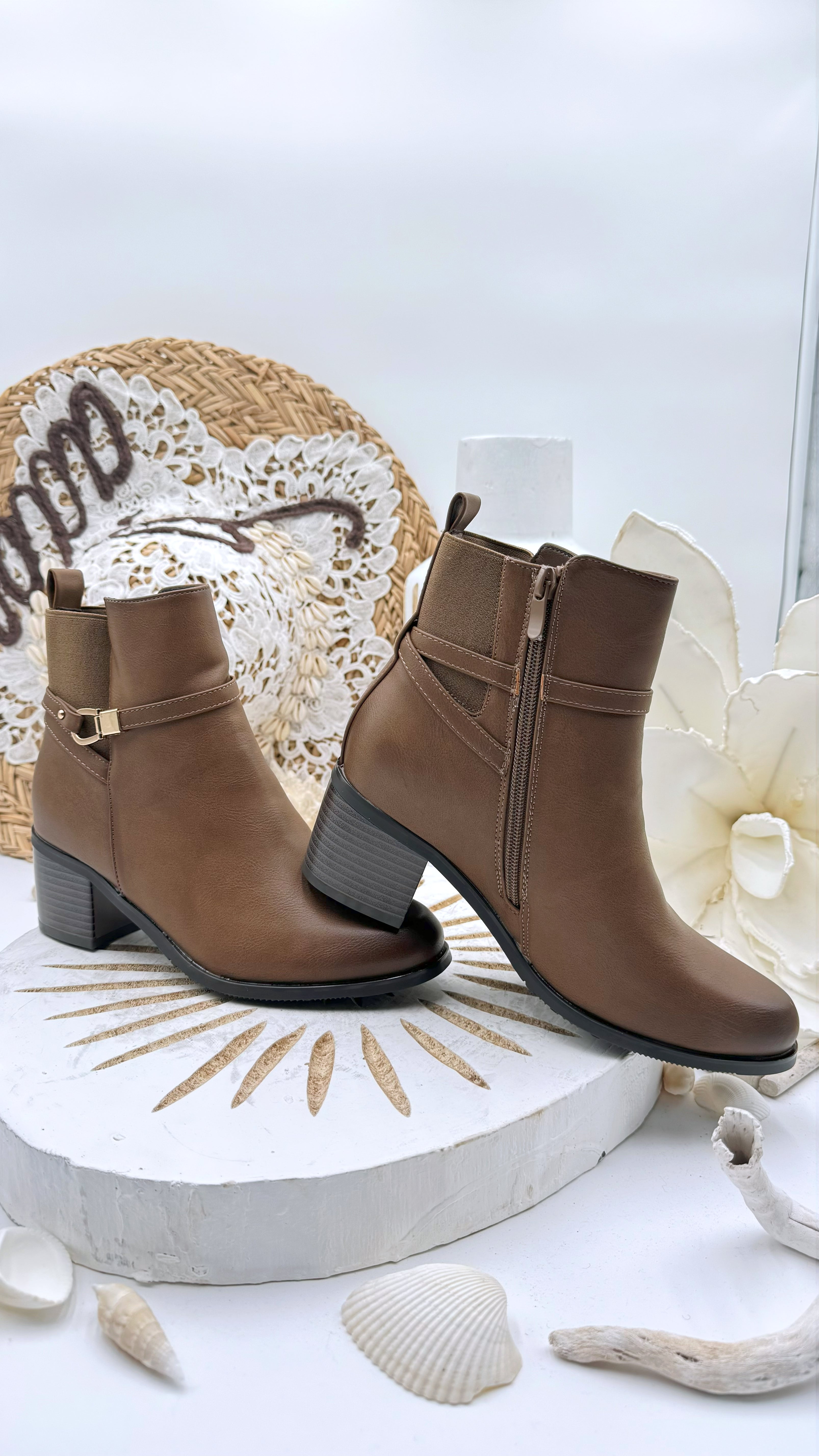 Stiefelette Step on (3 Farben)