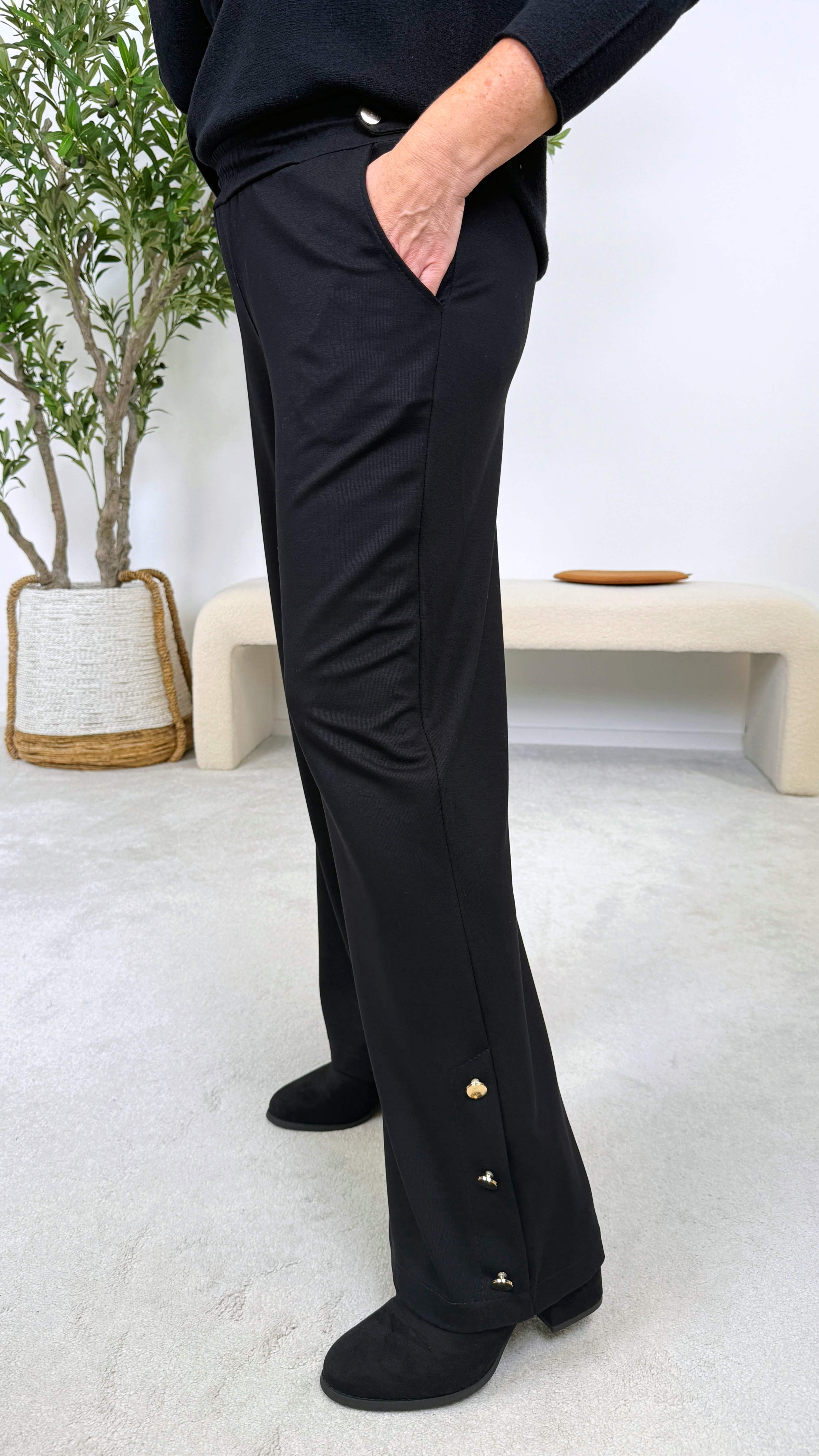 Weite Hose Starry Button (3 Farben) - Power of Princess