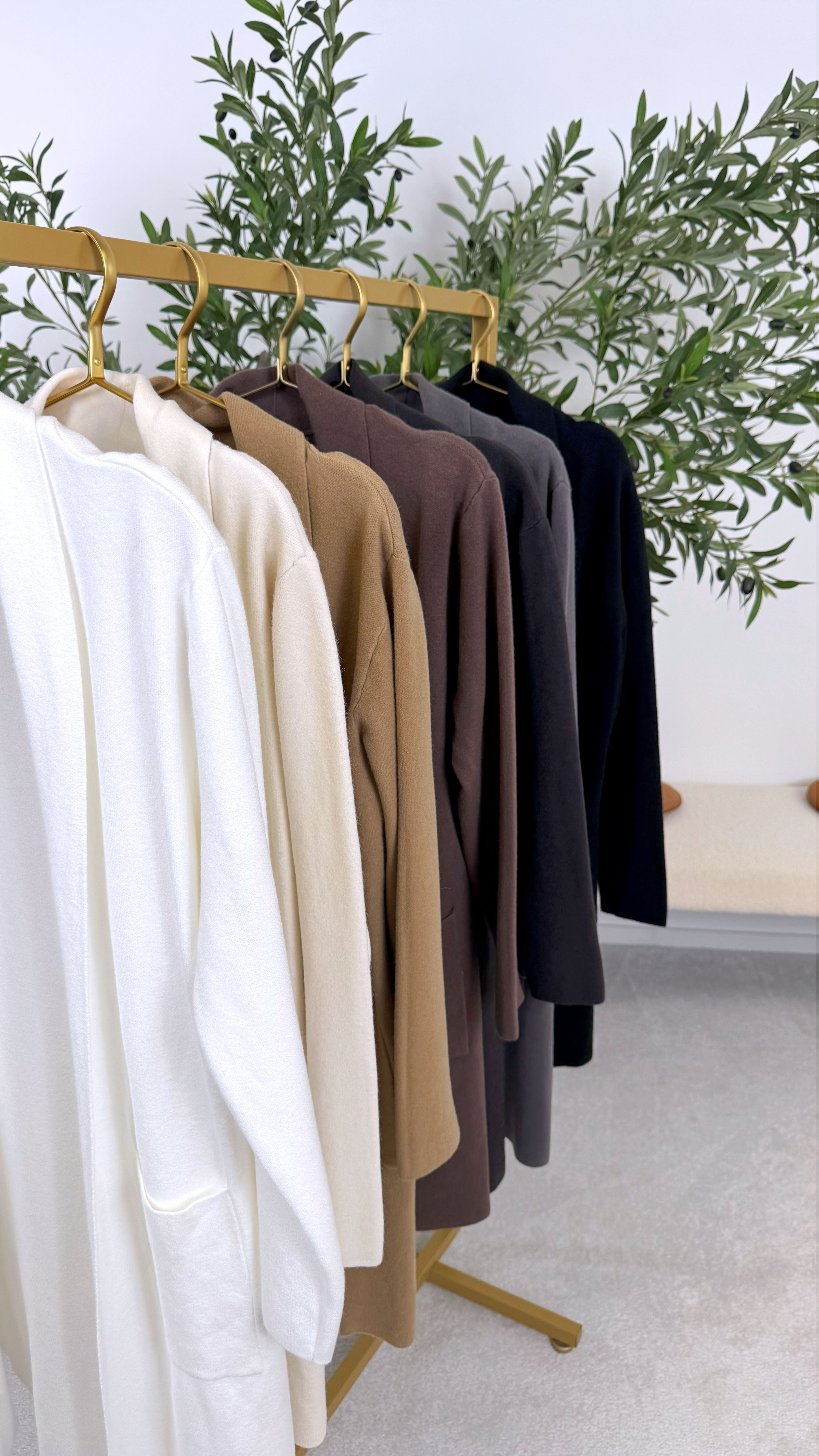 Strickjacke Pumpkin Plain (7 Farben)