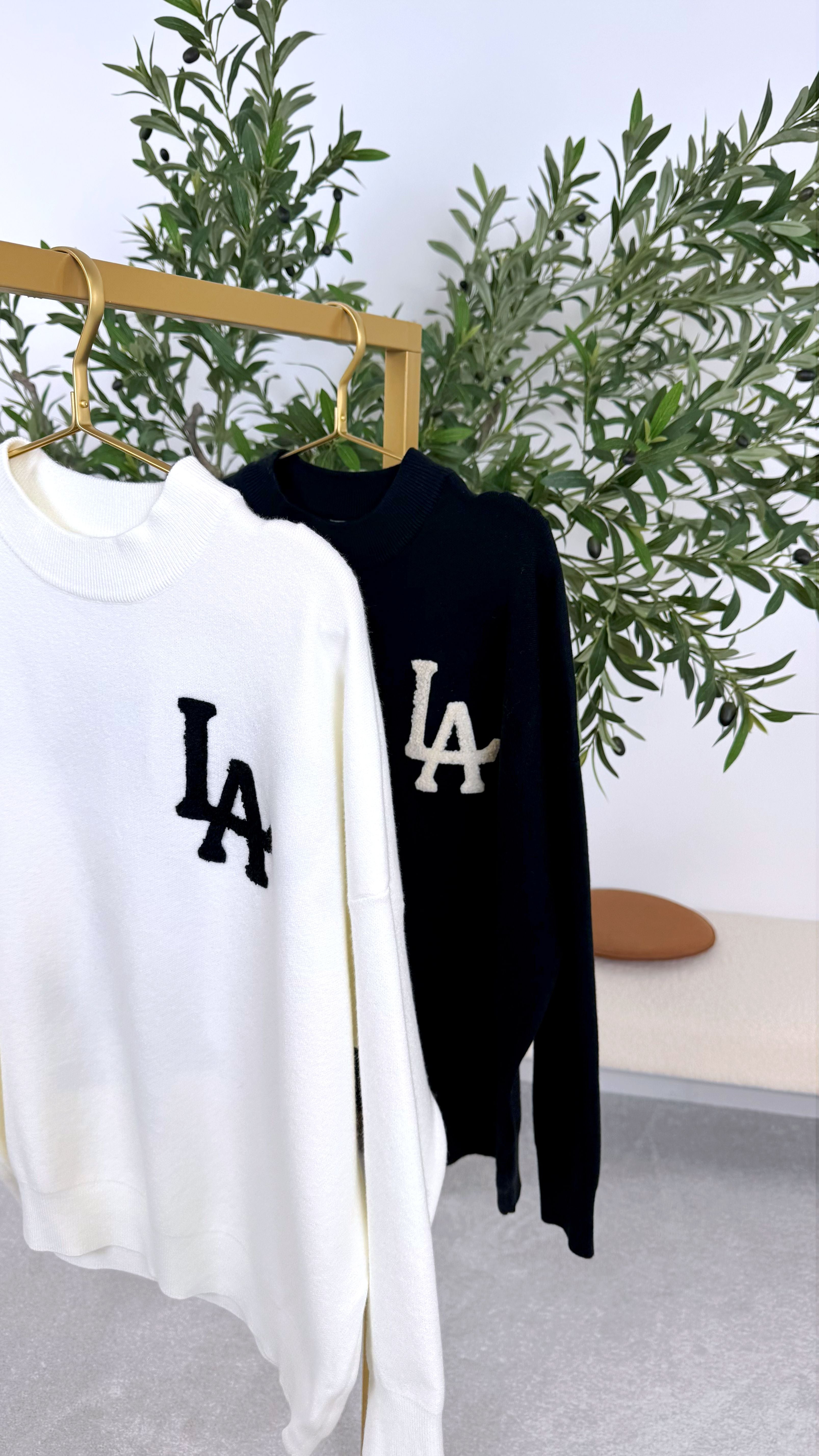 Pullover LA Nights *Weiß*